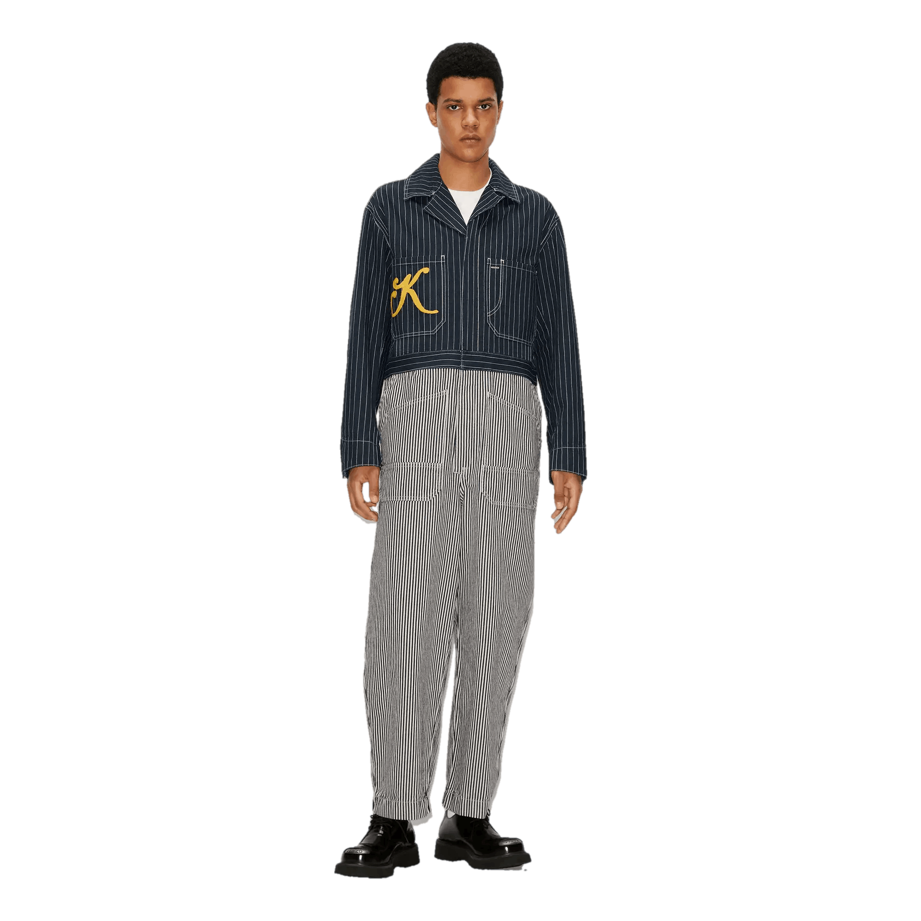 Kenzo Jumpsuit Nautical Rinse Blue Denim