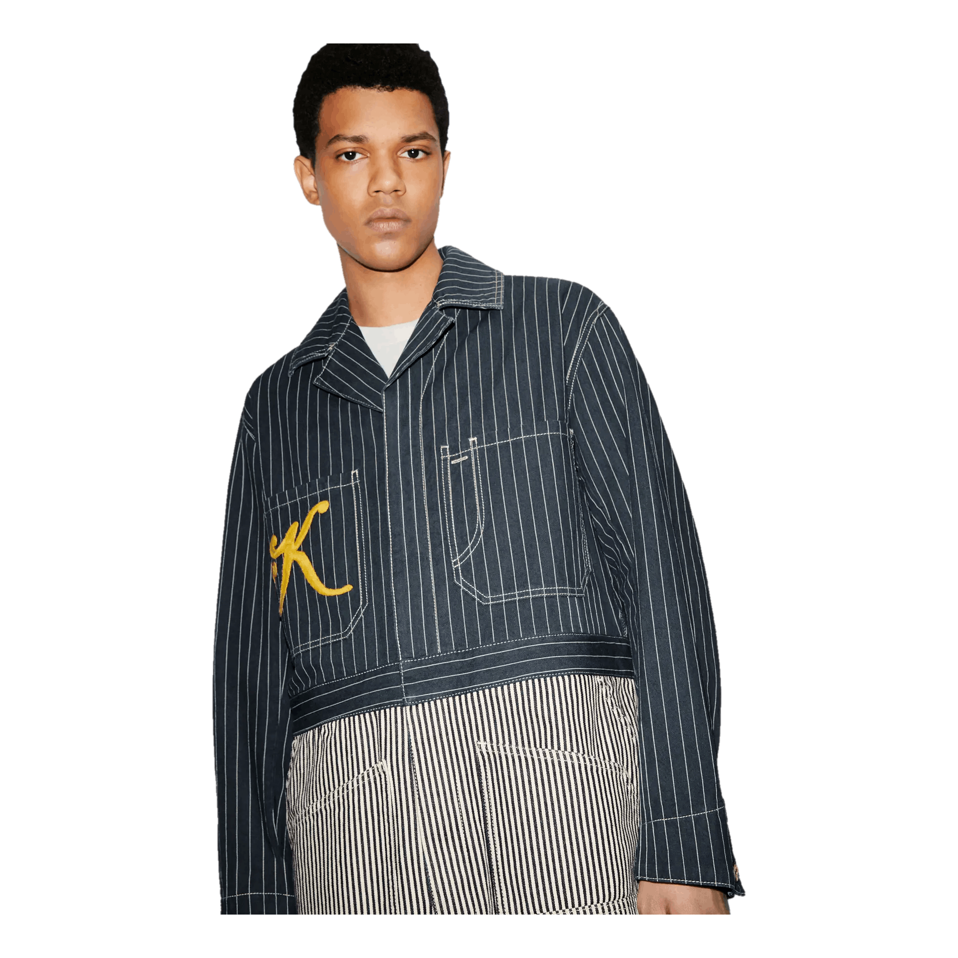 Kenzo Jumpsuit Nautical Rinse Blue Denim