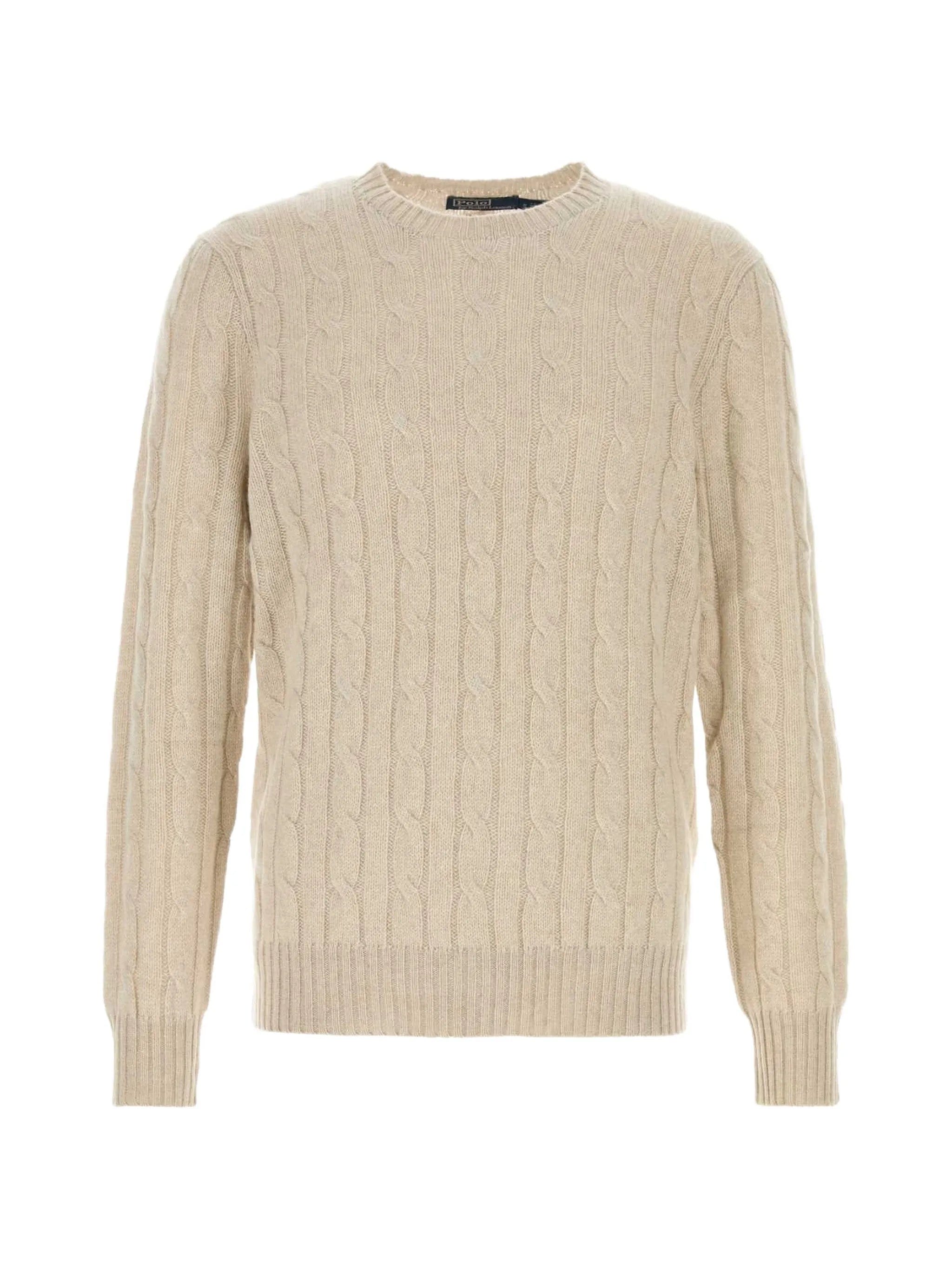 Polo Ralph Lauren cable - knit cashmere sweater