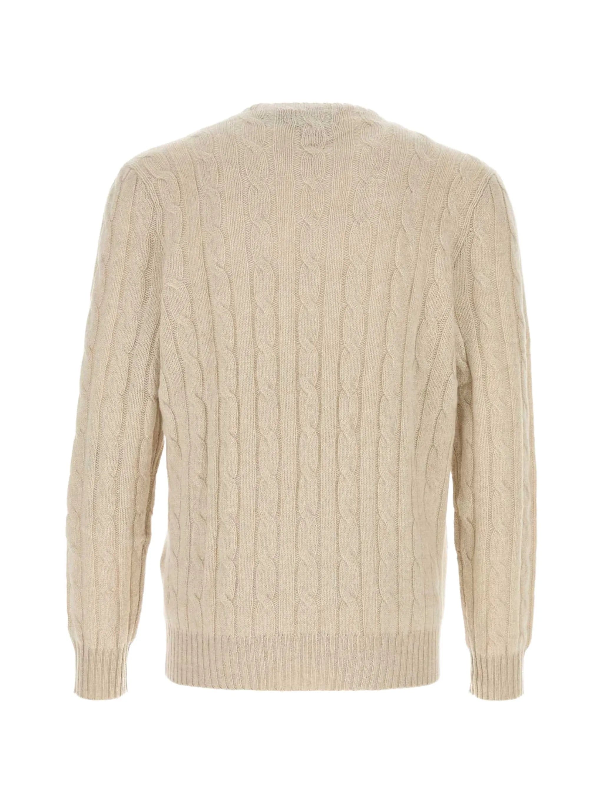 Polo Ralph Lauren cable - knit cashmere sweater