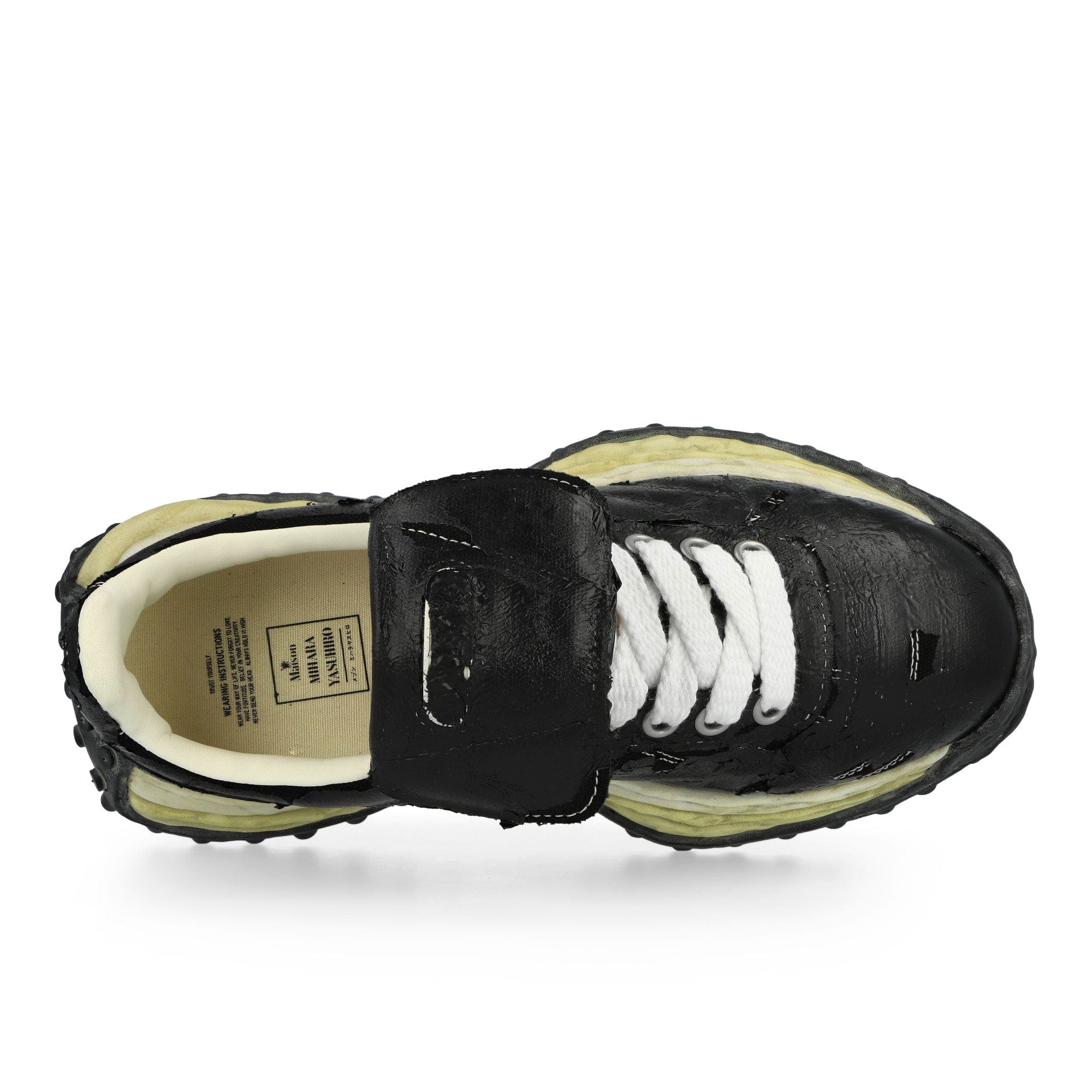 Maison Mihara Yasuhiro Scott OG Sole Film Attached Canvas Low Top Sneaker