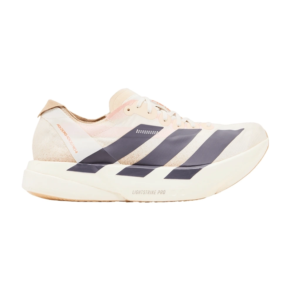 Adidas Adizero Adios Pro 4 Chalk White Grey Strata
