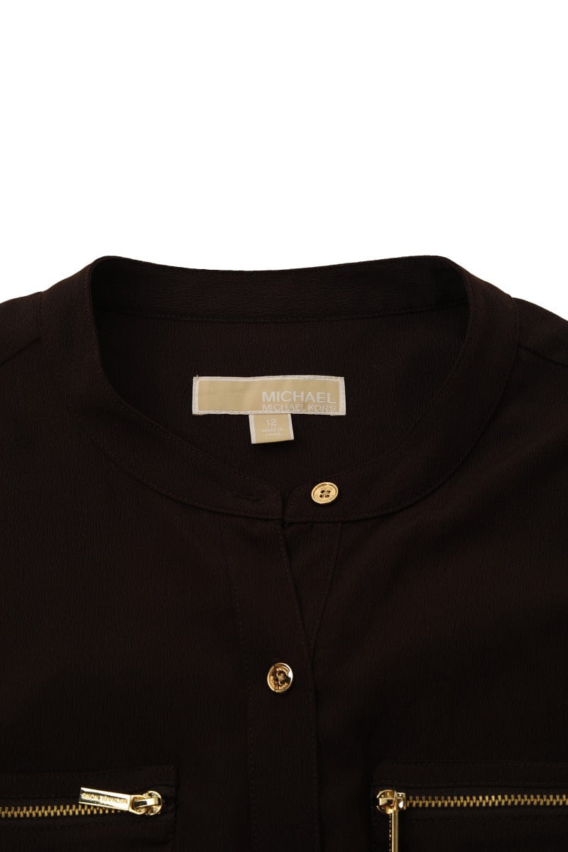 Michael Kors Size L Button Down Dress