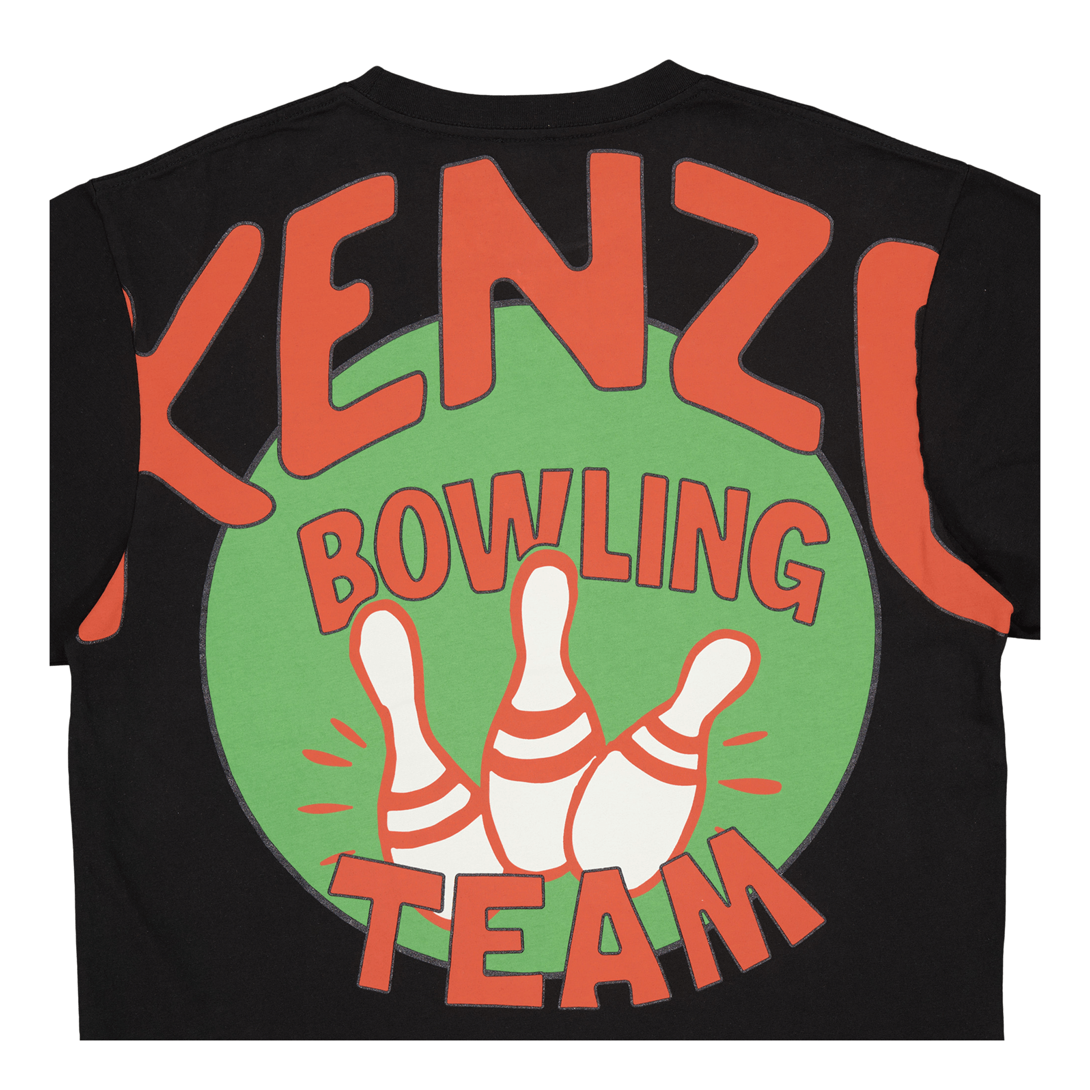 Kenzo T - shirt Bowling Elephant Black