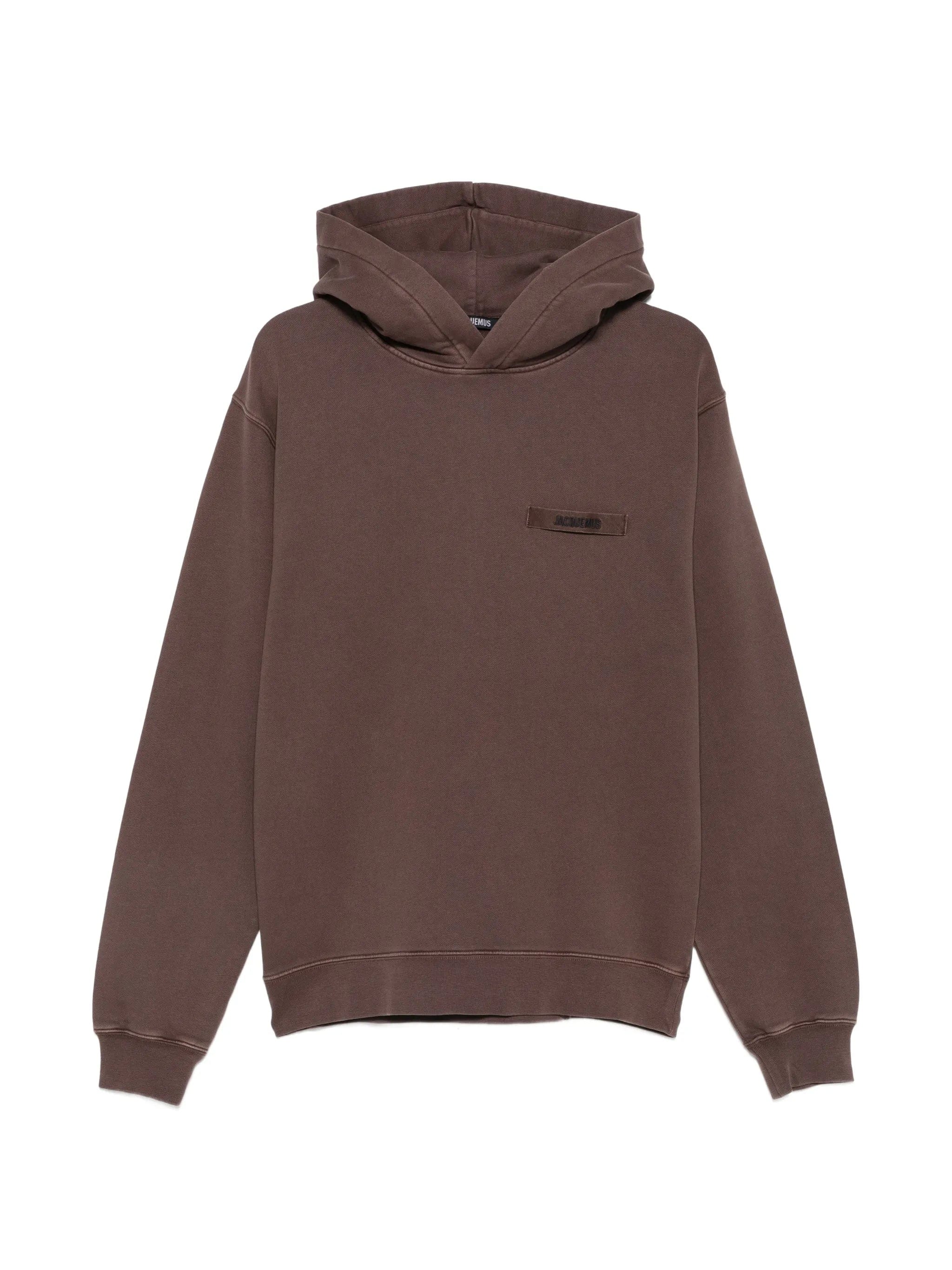 Jacquemus logo - patch hoodie