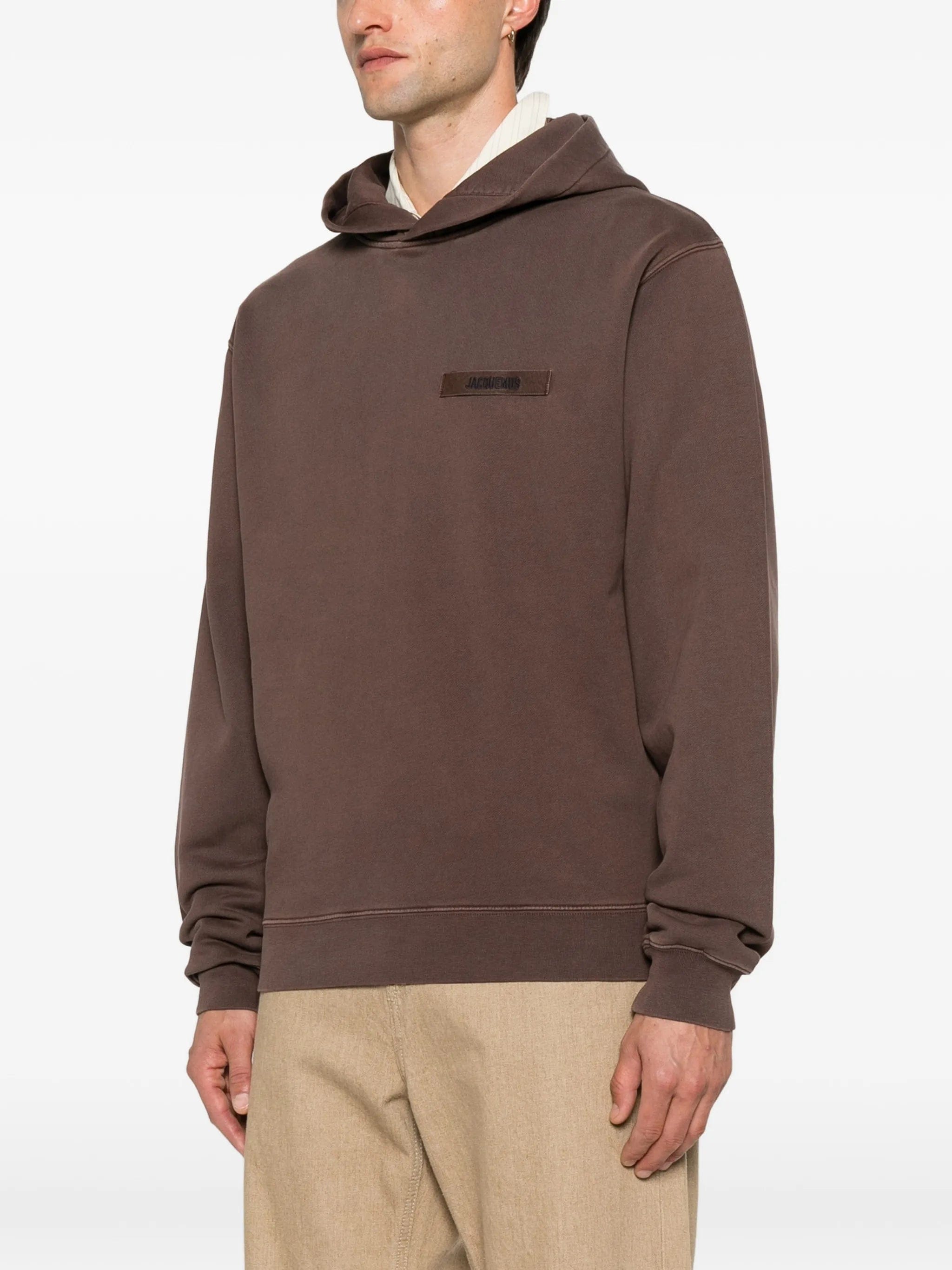 Jacquemus logo - patch hoodie