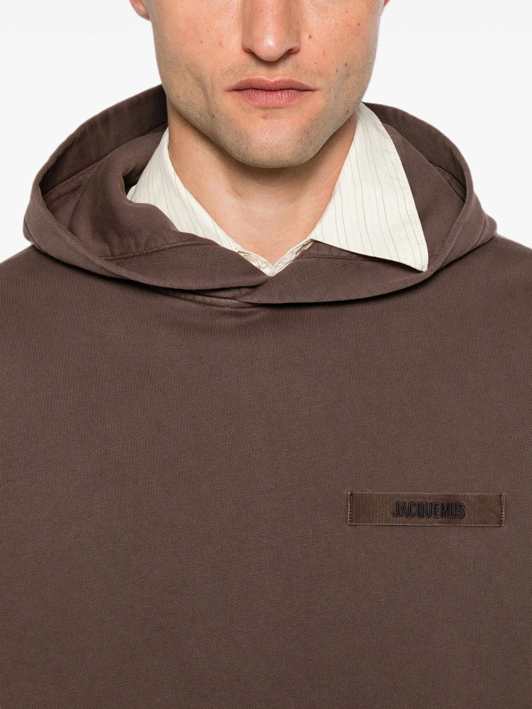 Jacquemus logo - patch hoodie
