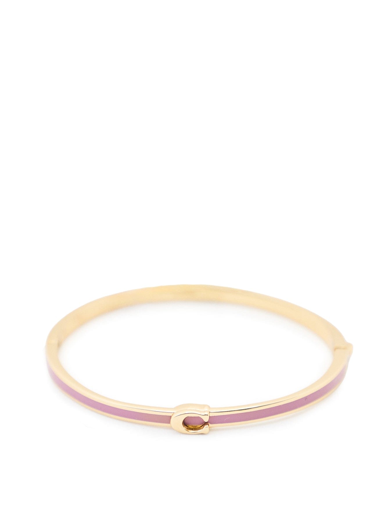 Coach Enamel C Bangle Gold