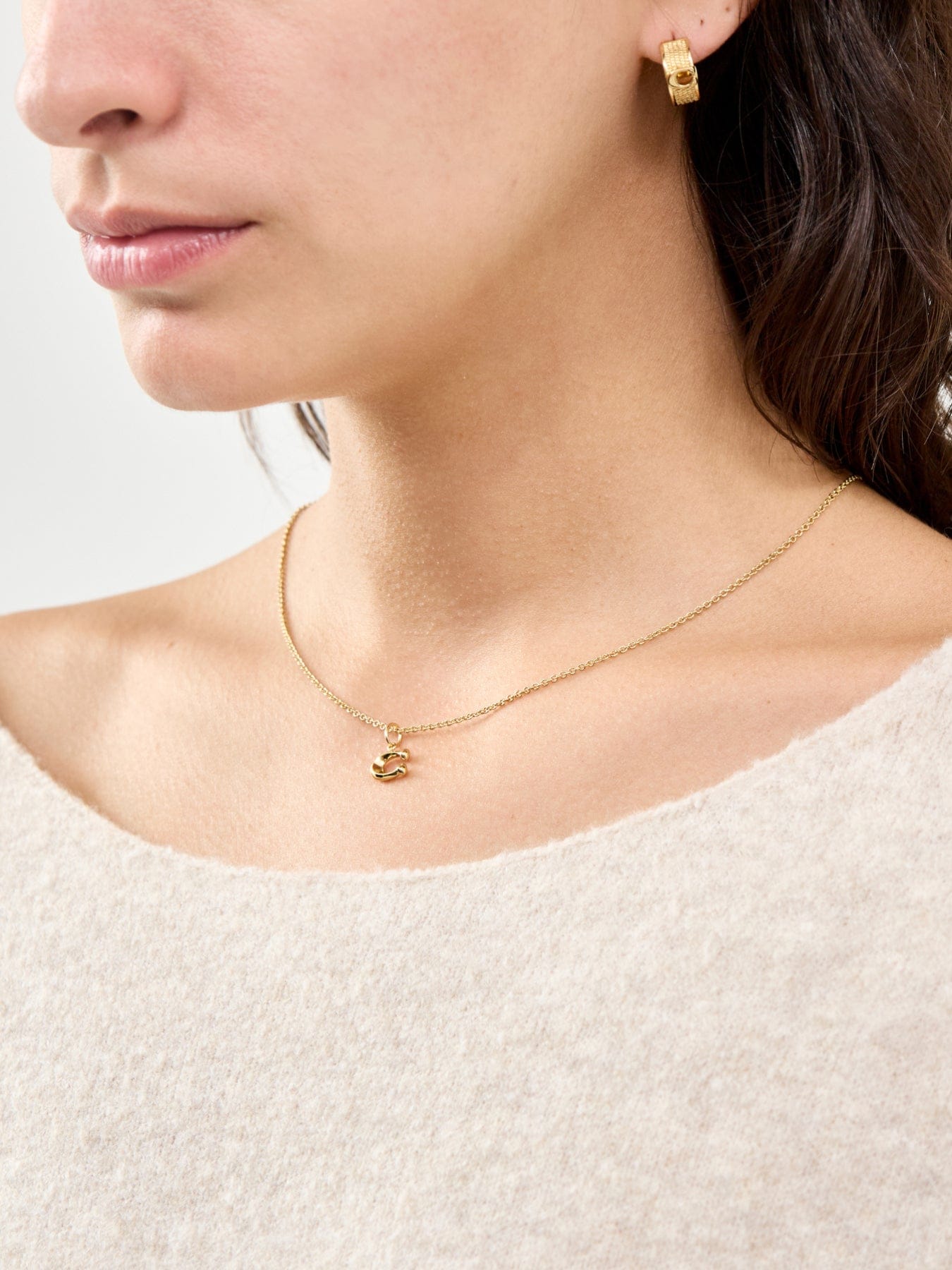 Coach Starter Chain Necklace Gold
