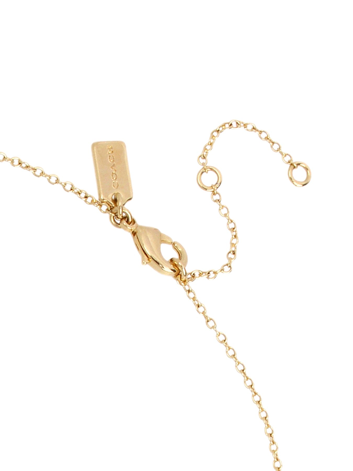 Coach Starter Chain Necklace Gold