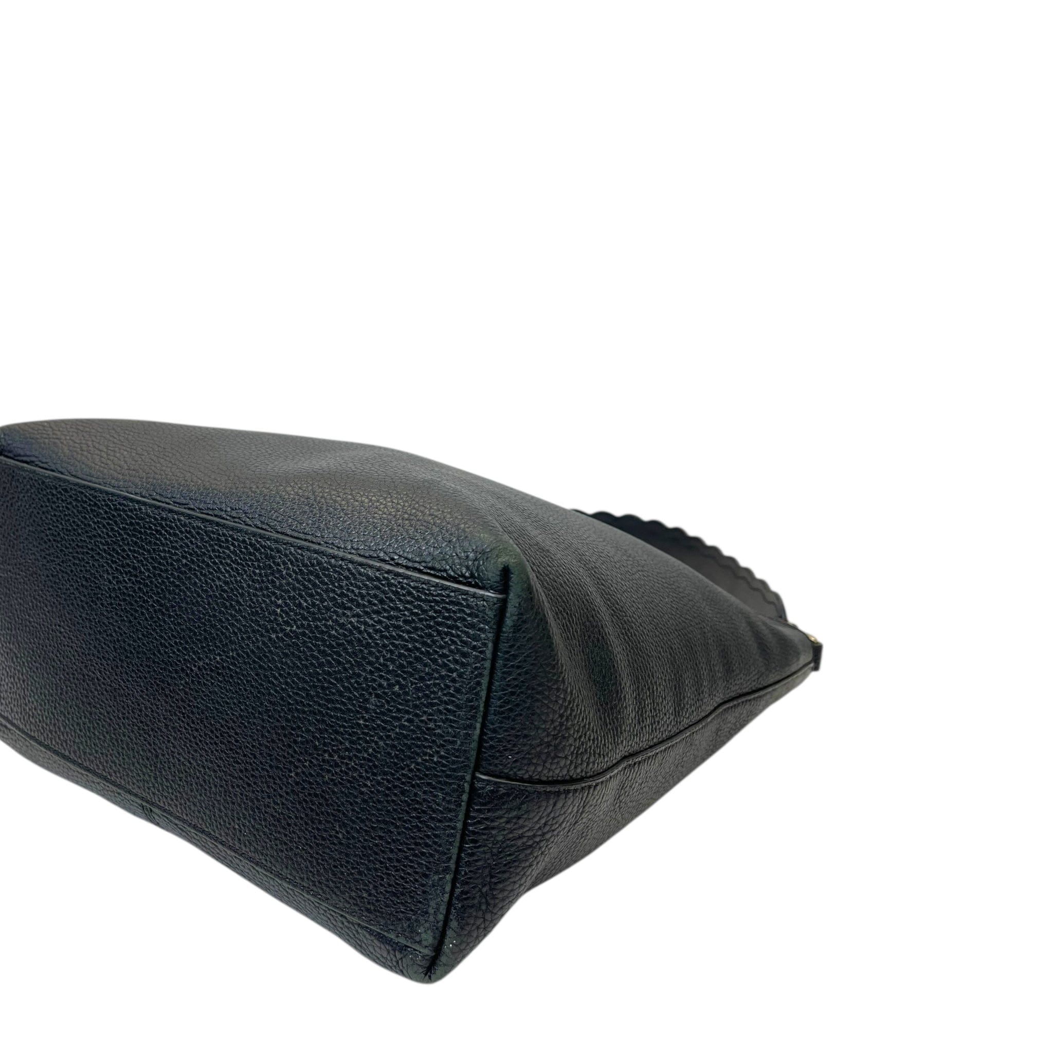 Kate Spade New York — Pebbled Leather Scalloped - Edge Shoulder Bag