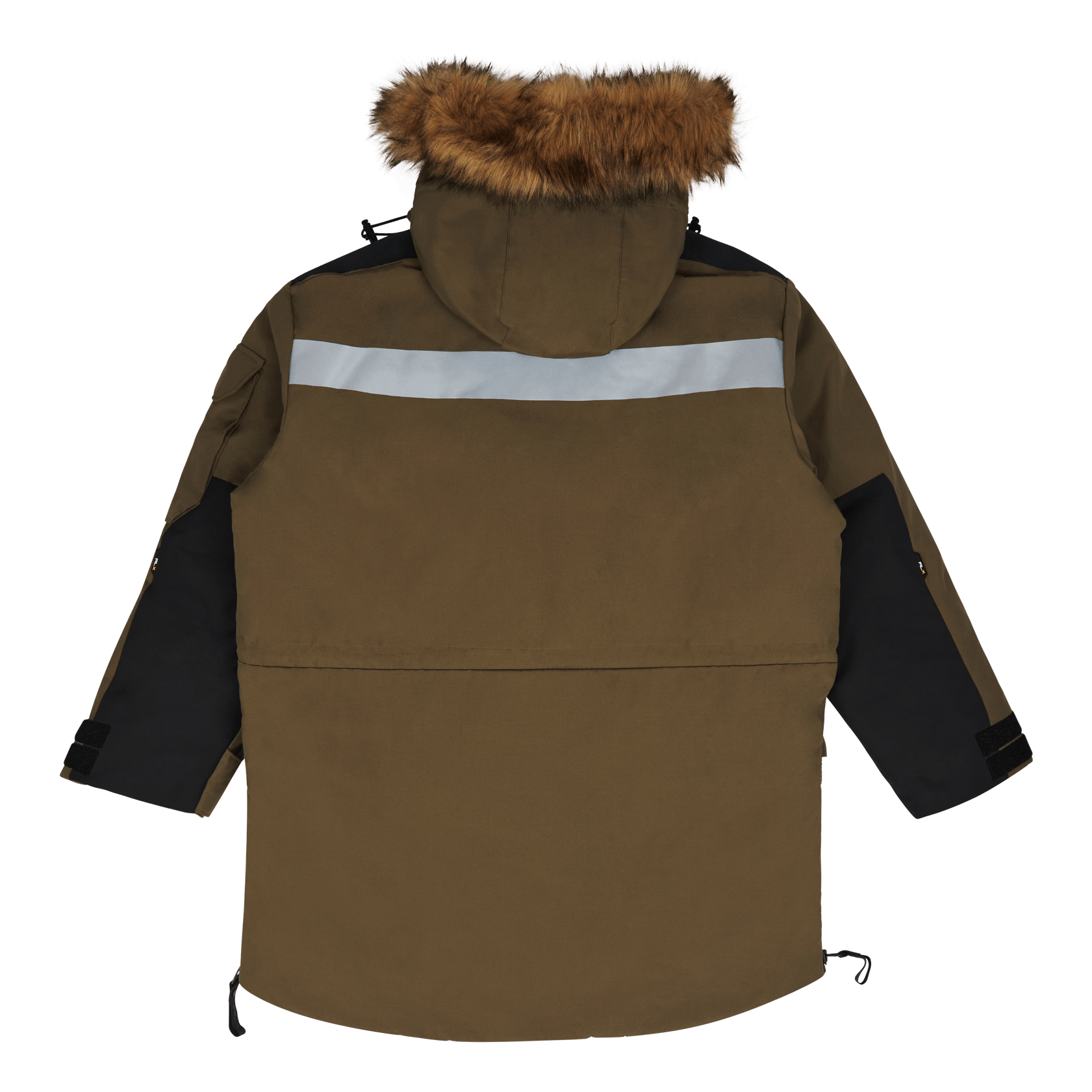 Polo Ralph Lauren Faux - Fur - Trim Water - Repellent Parka Fall Sage