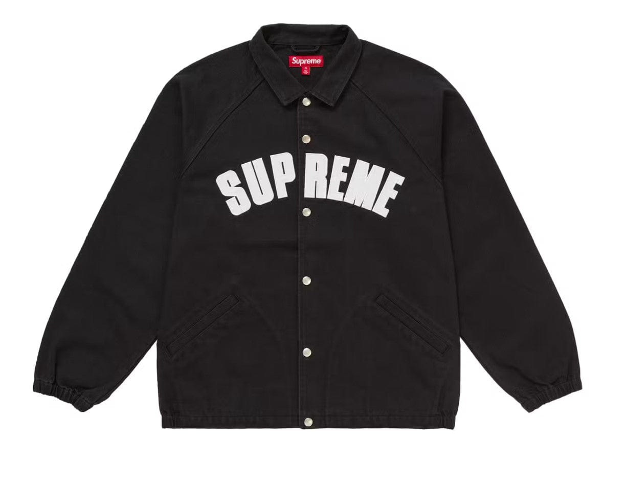 Supreme Arc Denim Coaches Jacket (SS25) Black