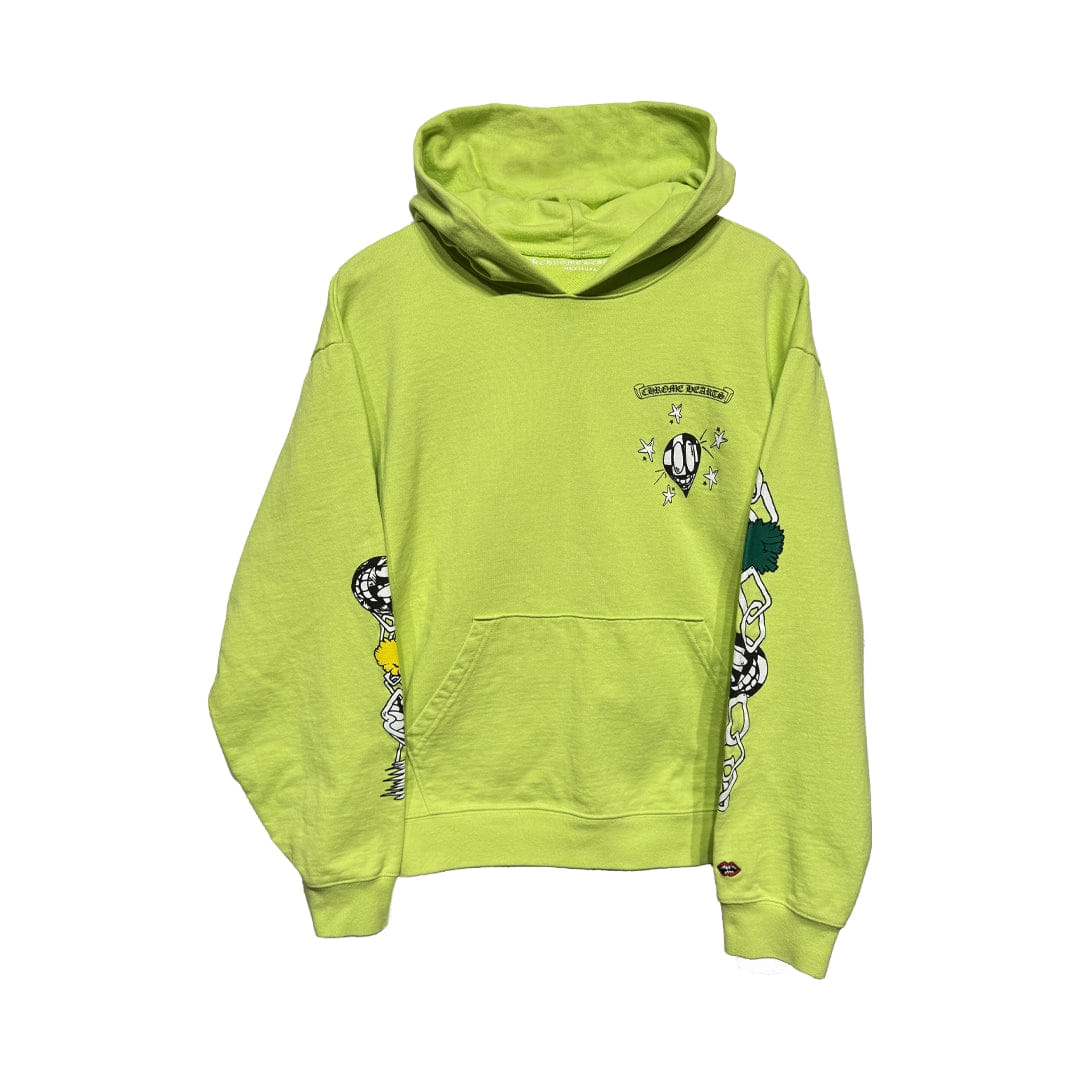 Chrome Hearts Matty Boy Link Hoodie Green