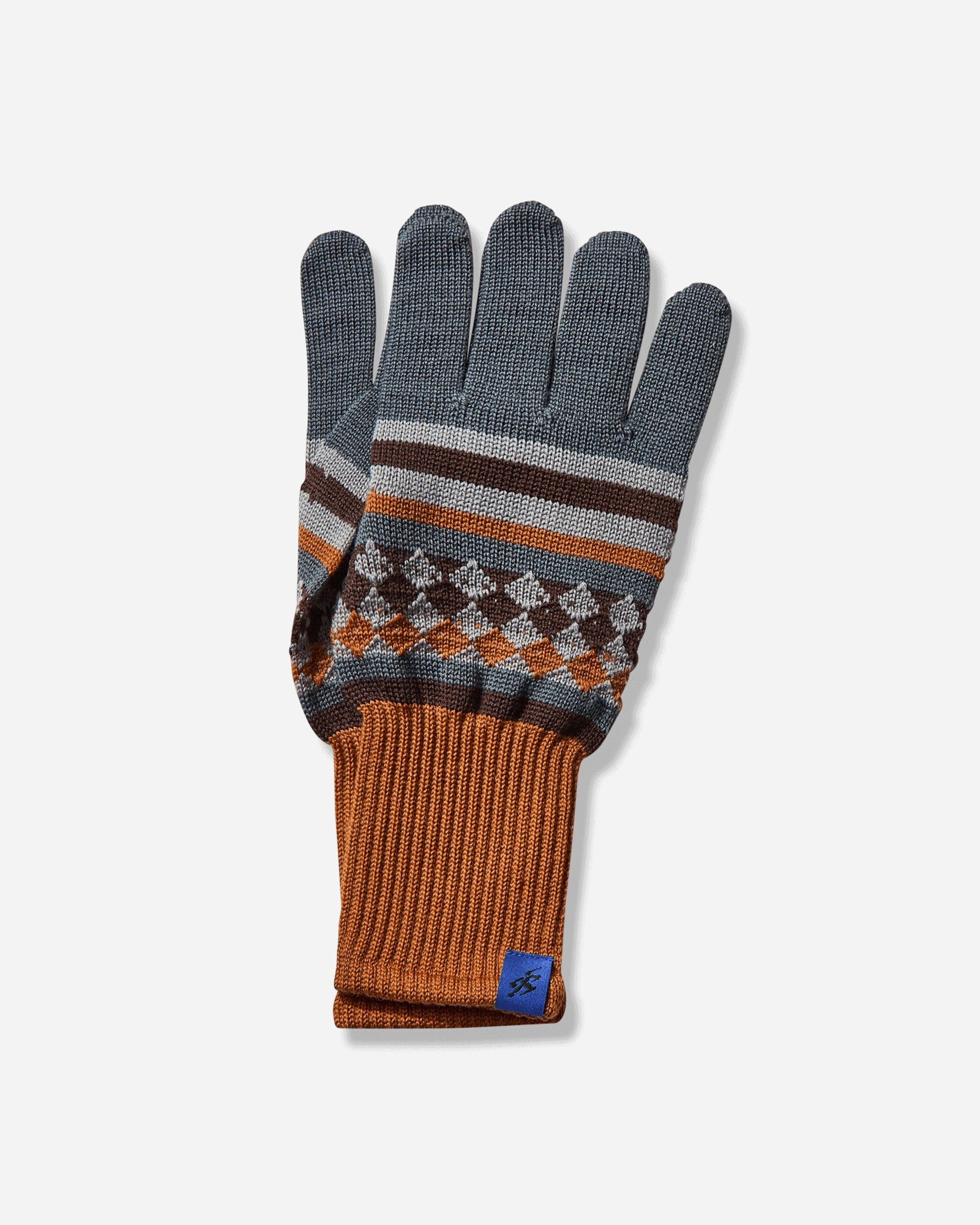 ASICS Novalis Aquifolia Knit Gloves Mist / Rust