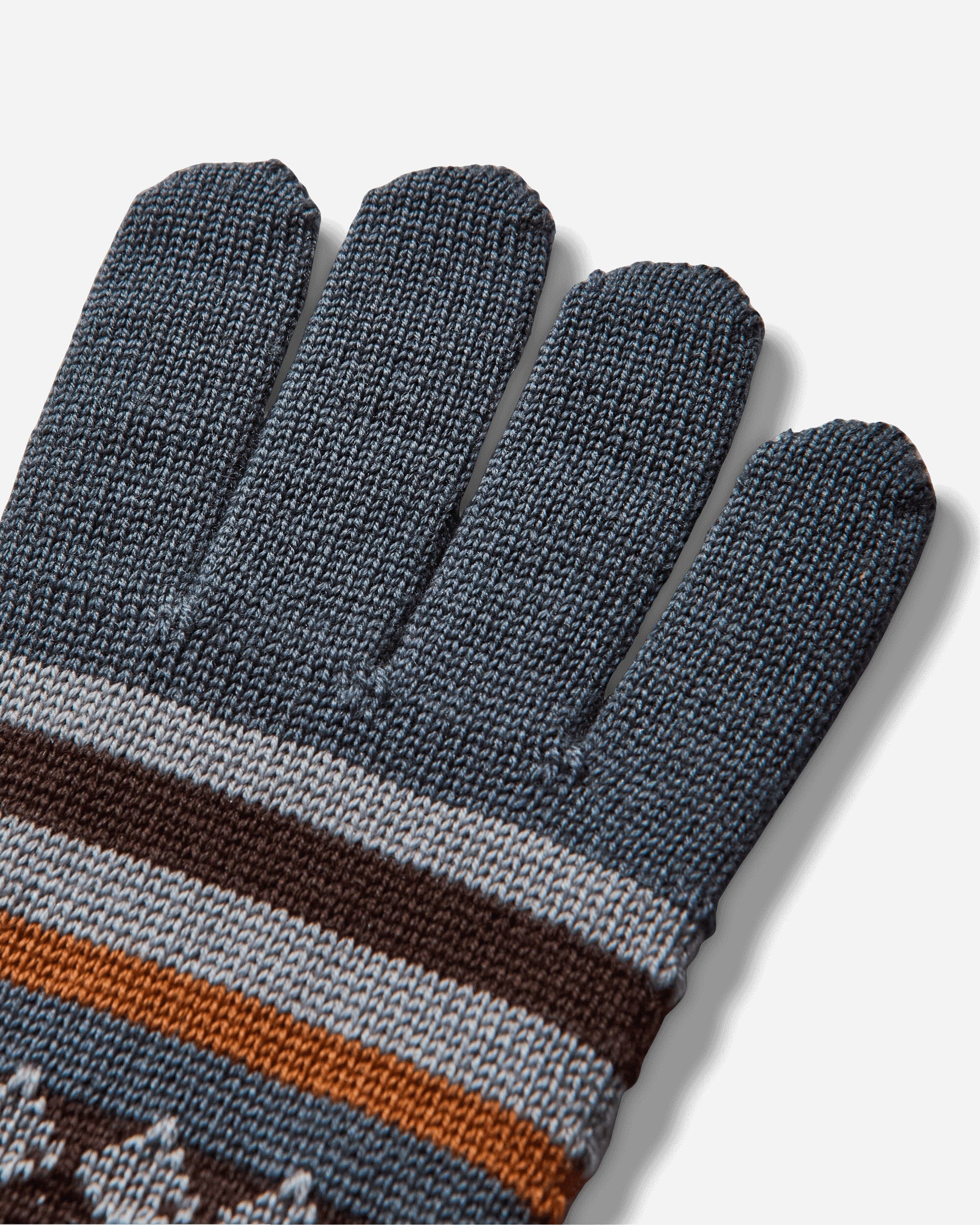 ASICS Novalis Aquifolia Knit Gloves Mist / Rust