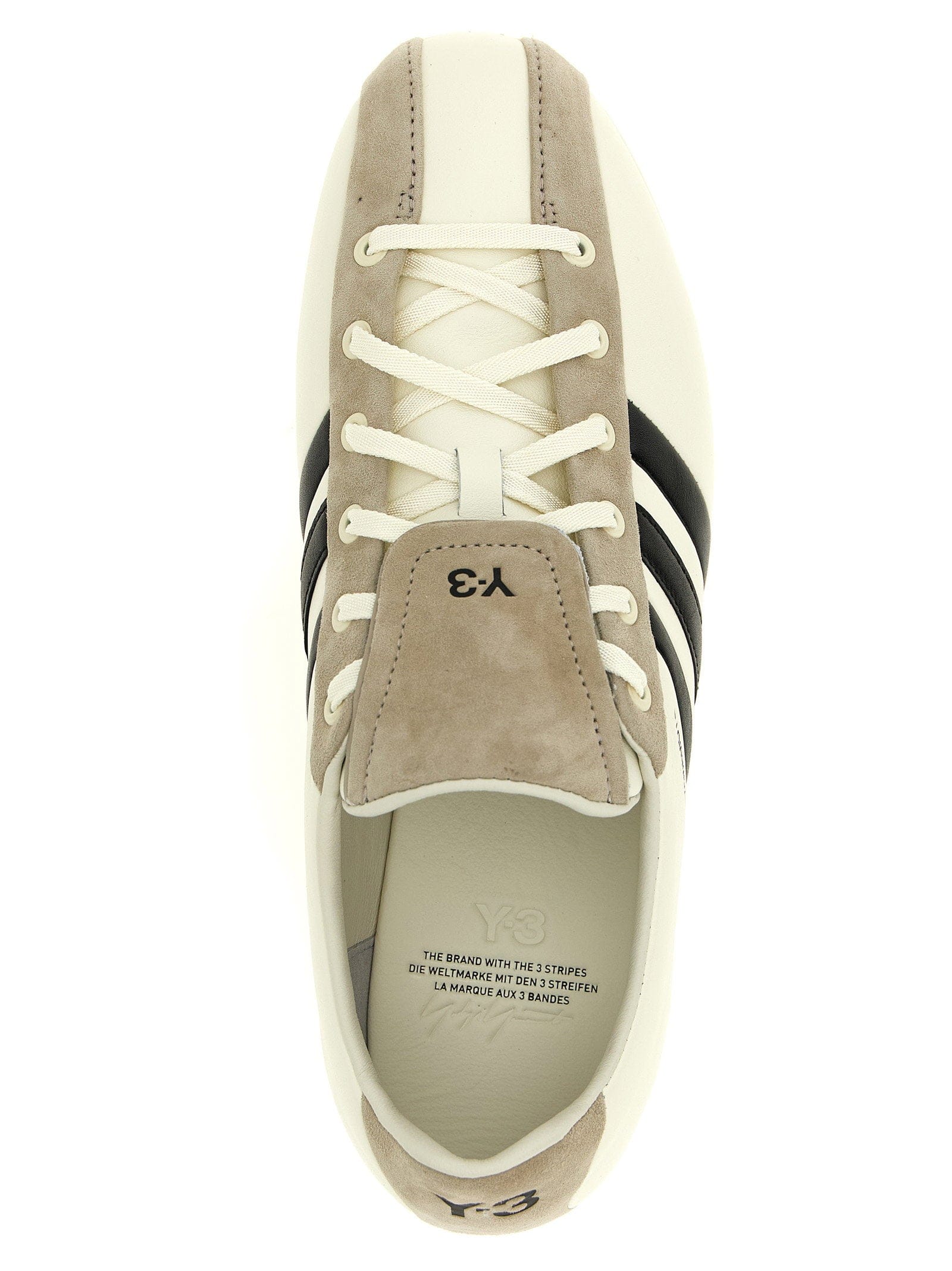 Y - 3 Field Sneaker — Cream