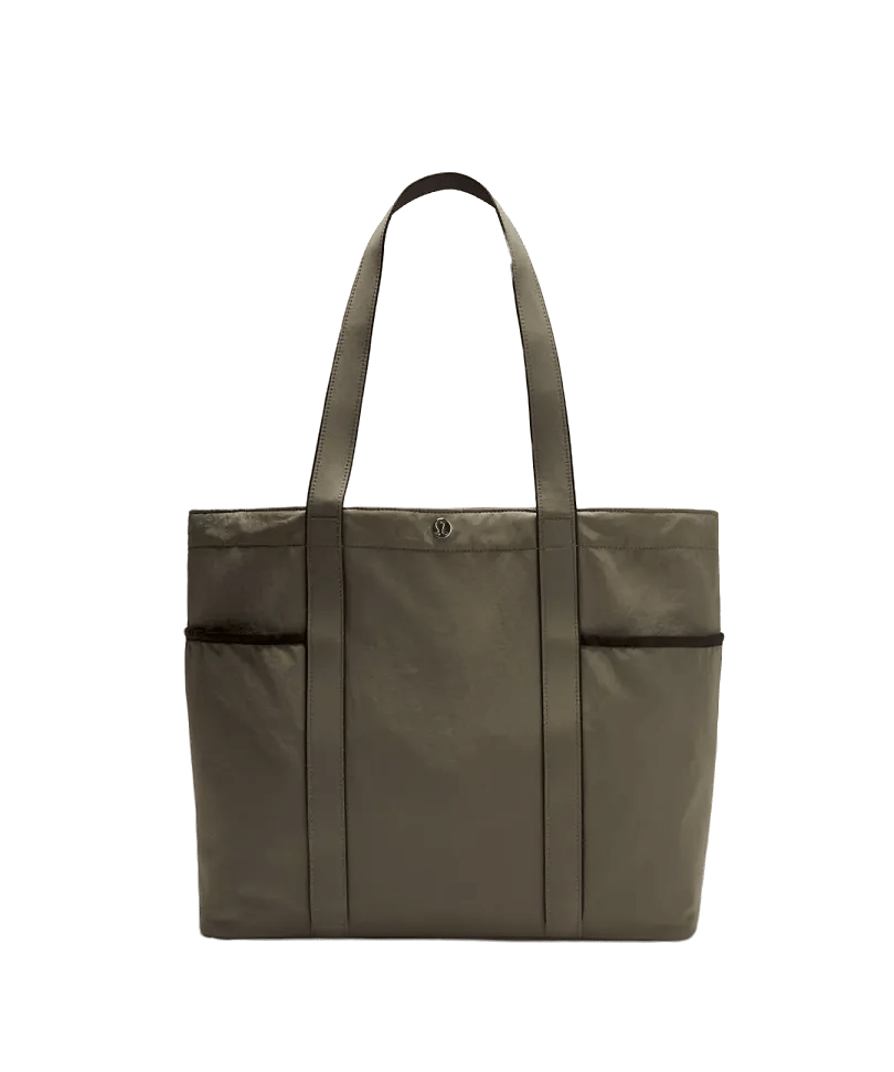 Lululemon Daily Multi - Pocket Tote Bag 20 l Grey Sage/Black