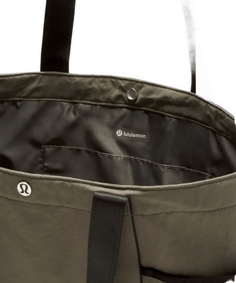 Lululemon Daily Multi - Pocket Tote Bag 20 l Grey Sage/Black