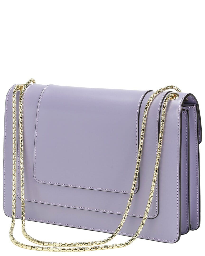 Tiffany & Fred Paris Smooth Leather Foldover Crossbody