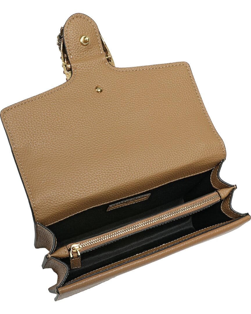 Tiffany & Fred Paris Crystal Dragon Leather Crossbody
