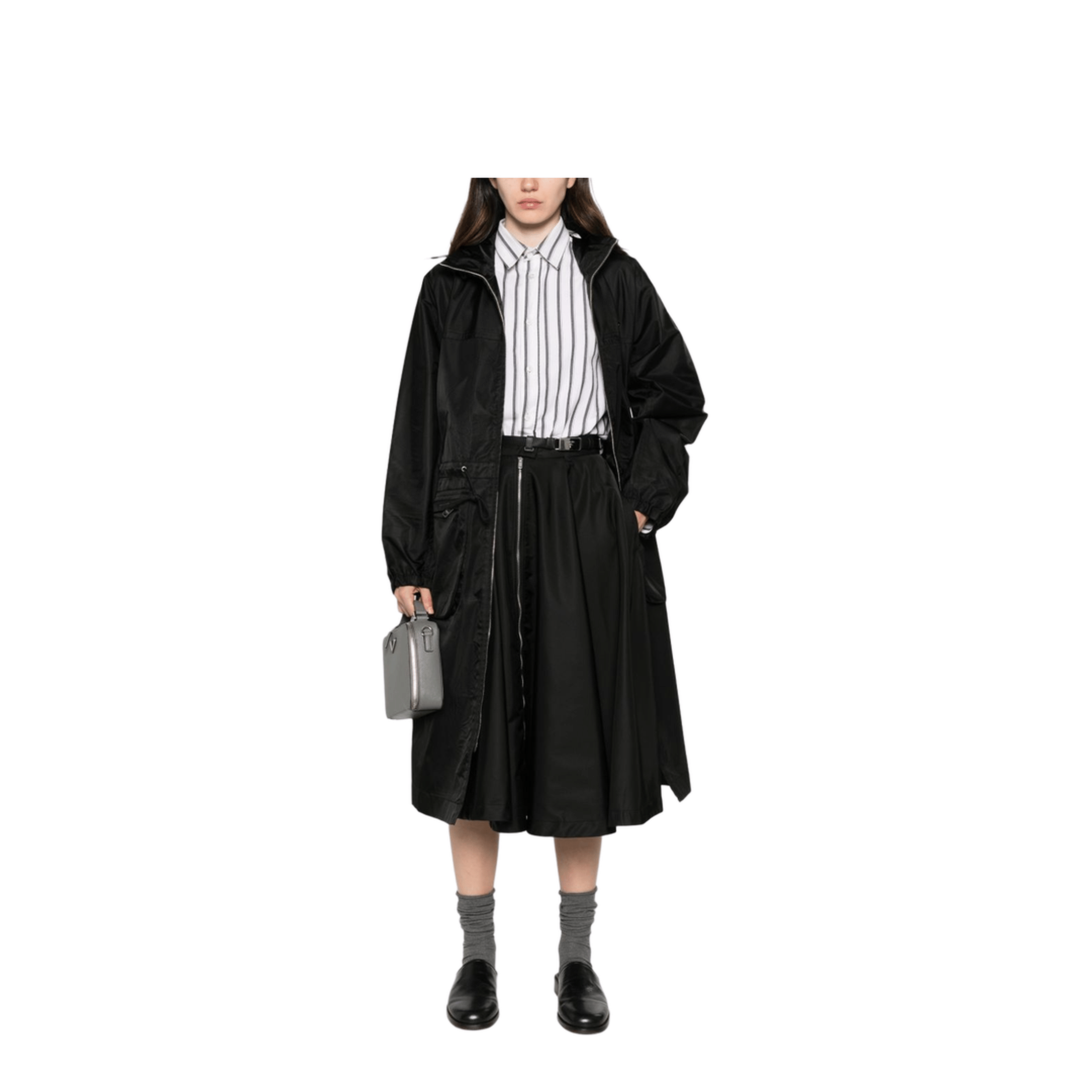 Prada Coats Black