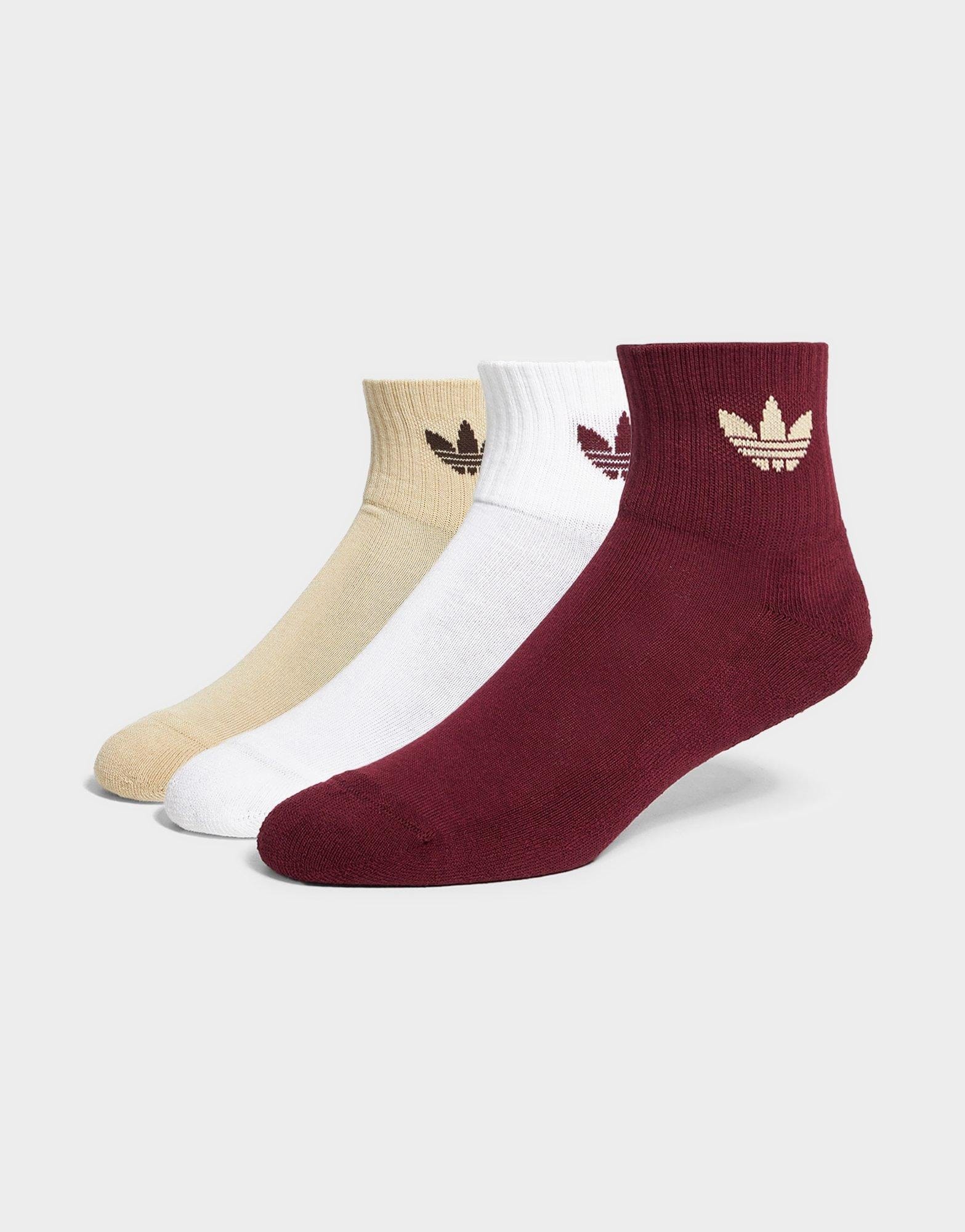 adidas Mid Crew Socks 3 Pairs