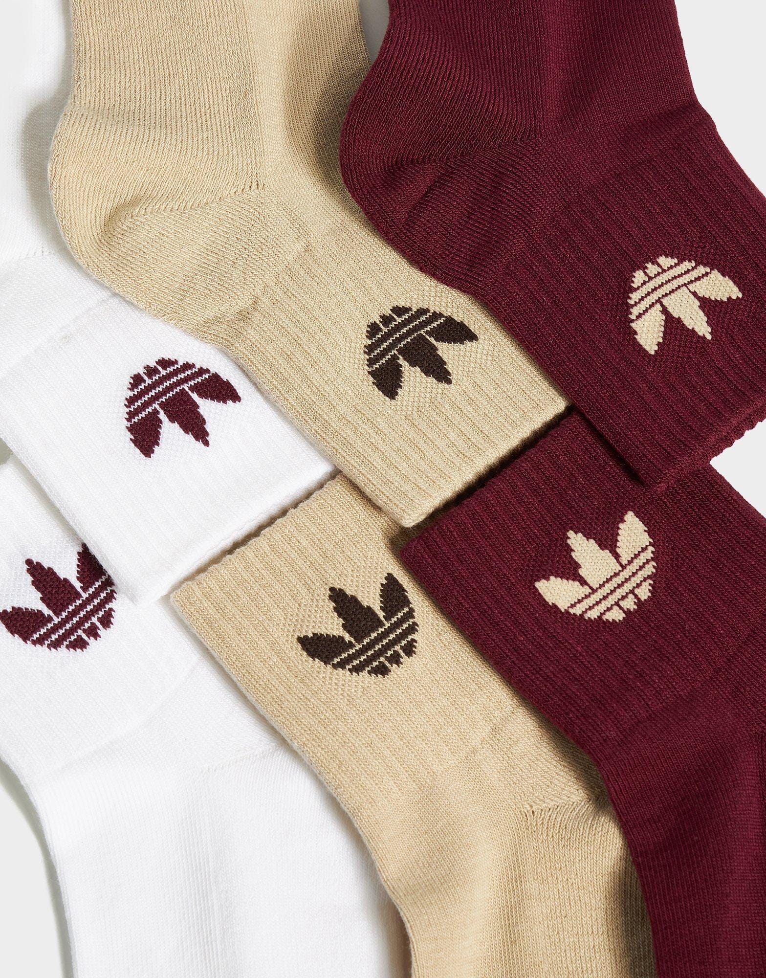adidas Mid Crew Socks 3 Pairs