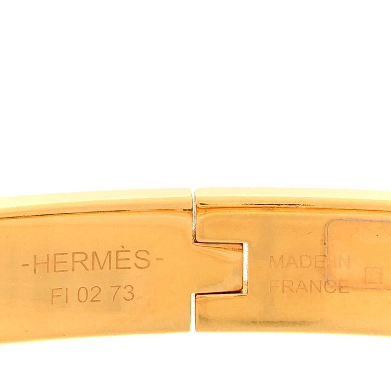 Hermes Enamel Mini Clic Chaine d'Ancre Bracelet PM Bleu Ciel