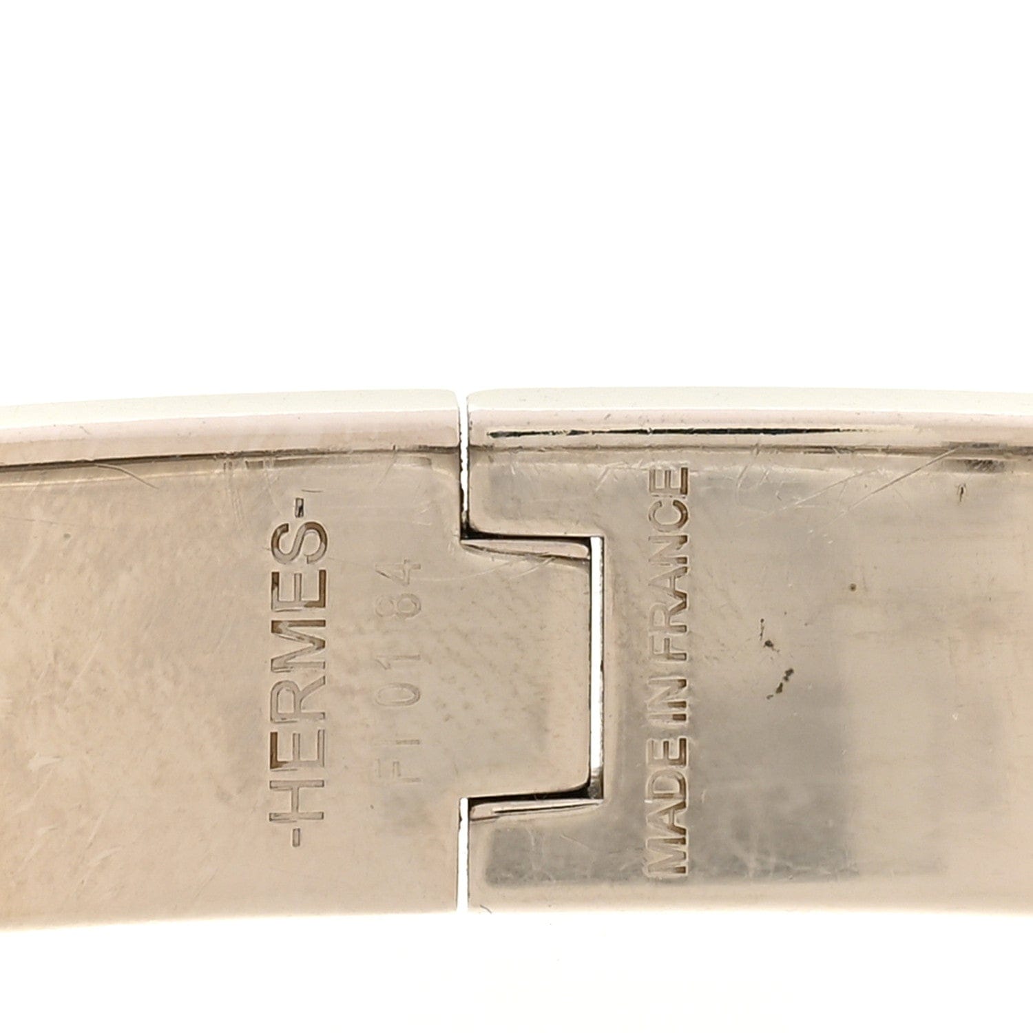Hermes Enamel Narrow Clic Clac H Bracelet GM Vert Veronese