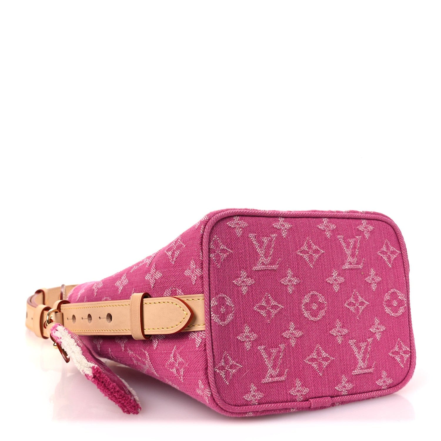 Louis Vuitton Monogram Denim All In BB Fuchsia