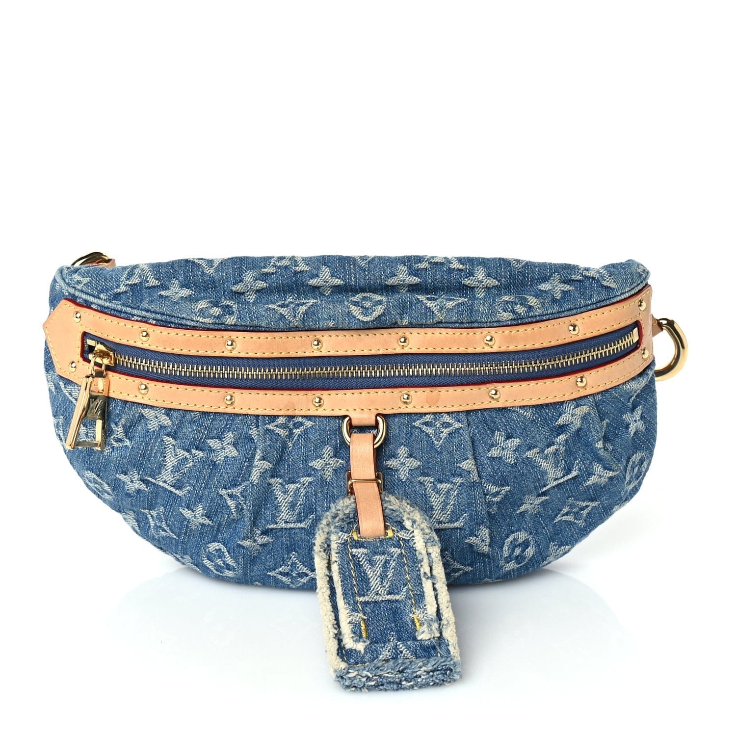 Louis Vuitton Monogram Denim High Rise Bumbag Blue
