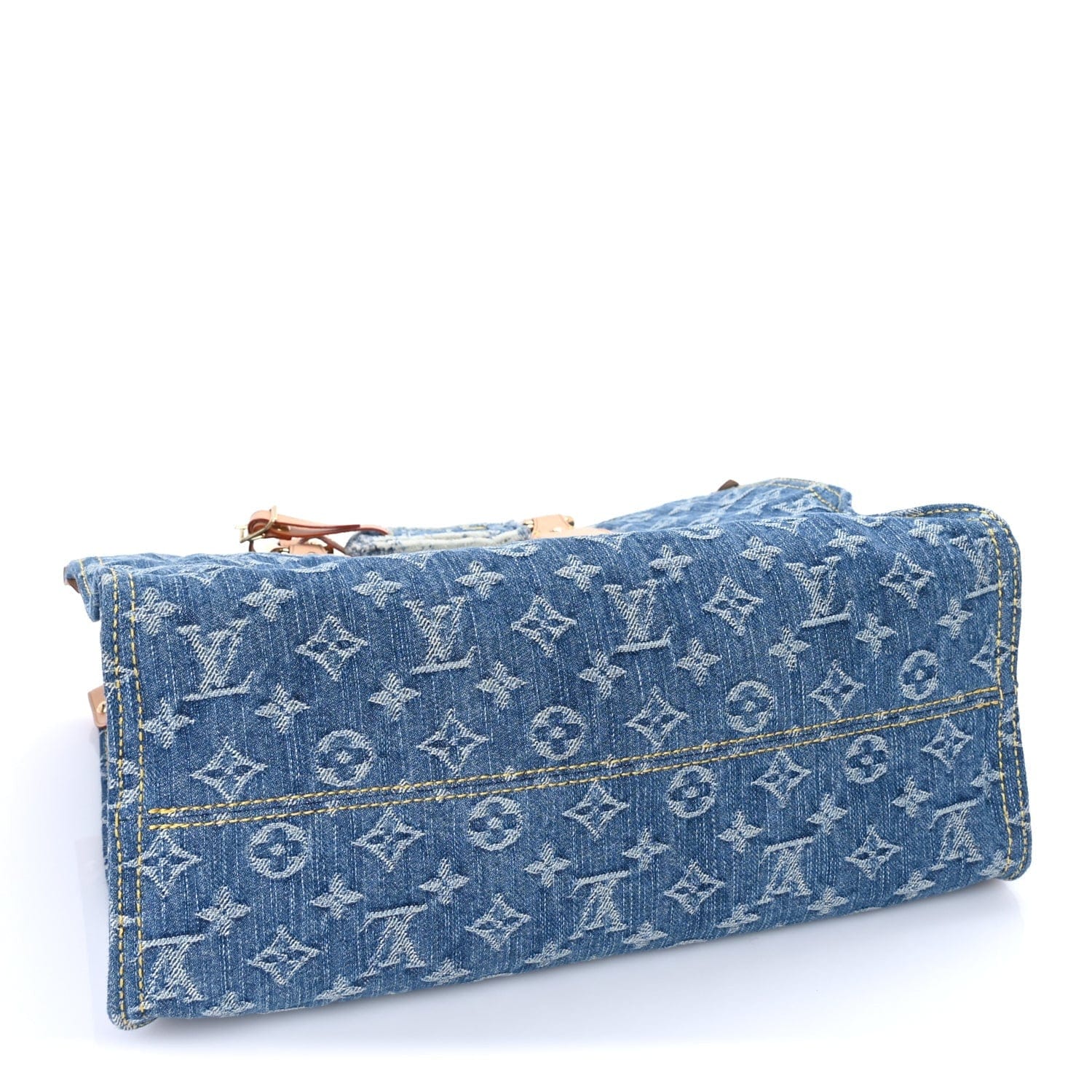 Louis Vuitton Monogram Denim Onthego MM Blue