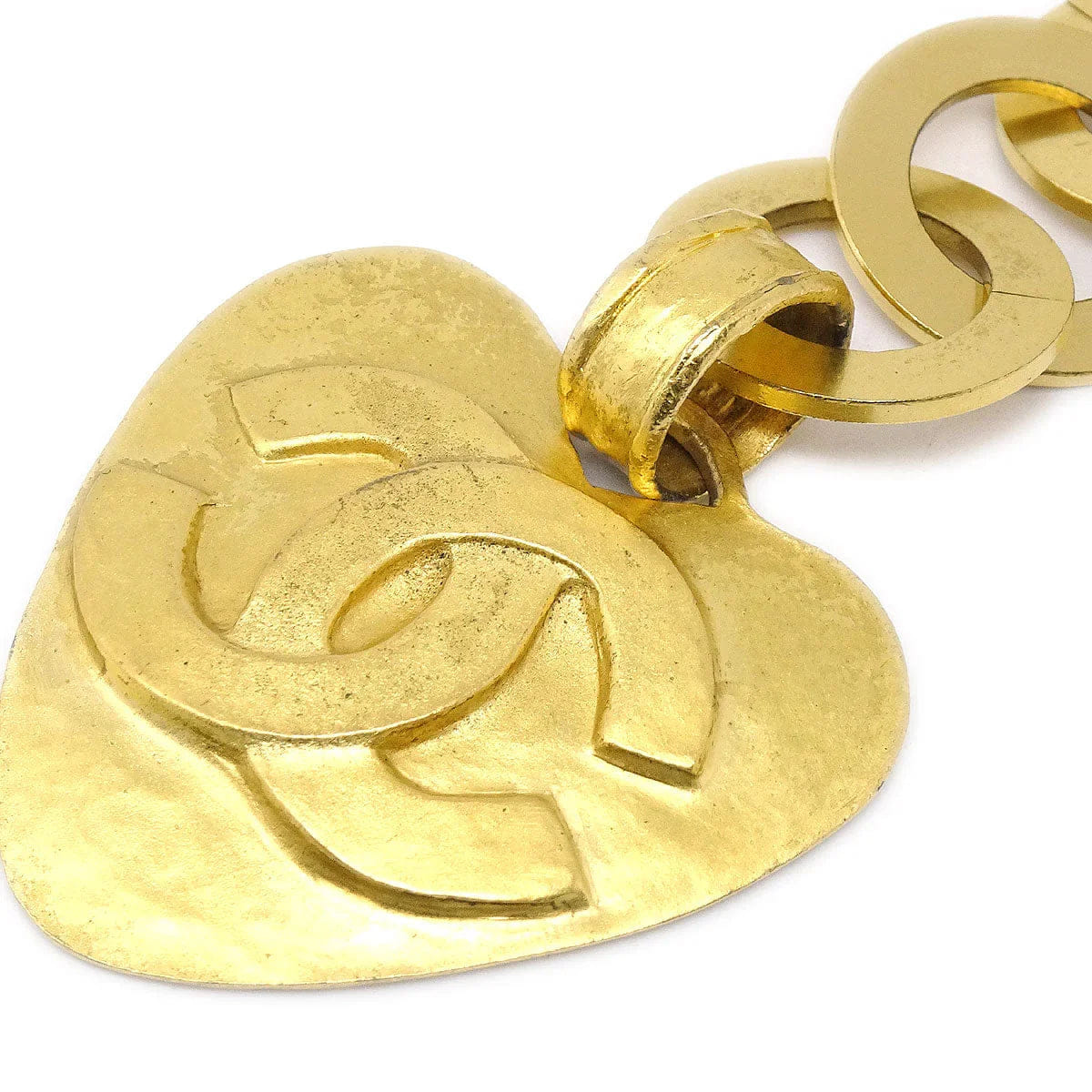 Chanel 1995 Heart Chain Belt 95P