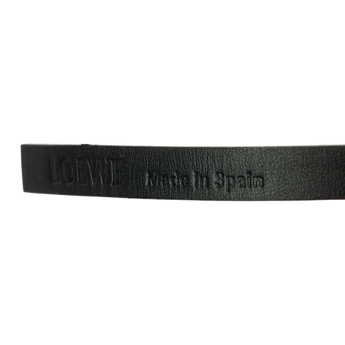 Loewe Reversible Anagram Black And Tan Belt Size: 36