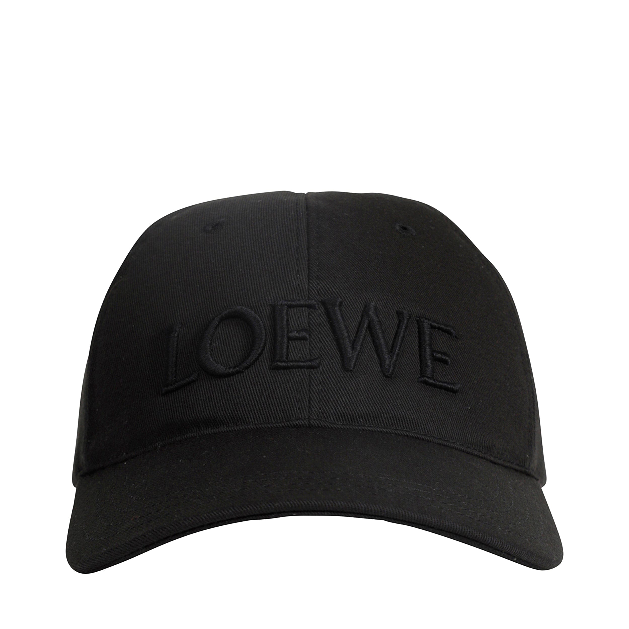 Loewe Logo - Embroidered Canvas Baseball Cap