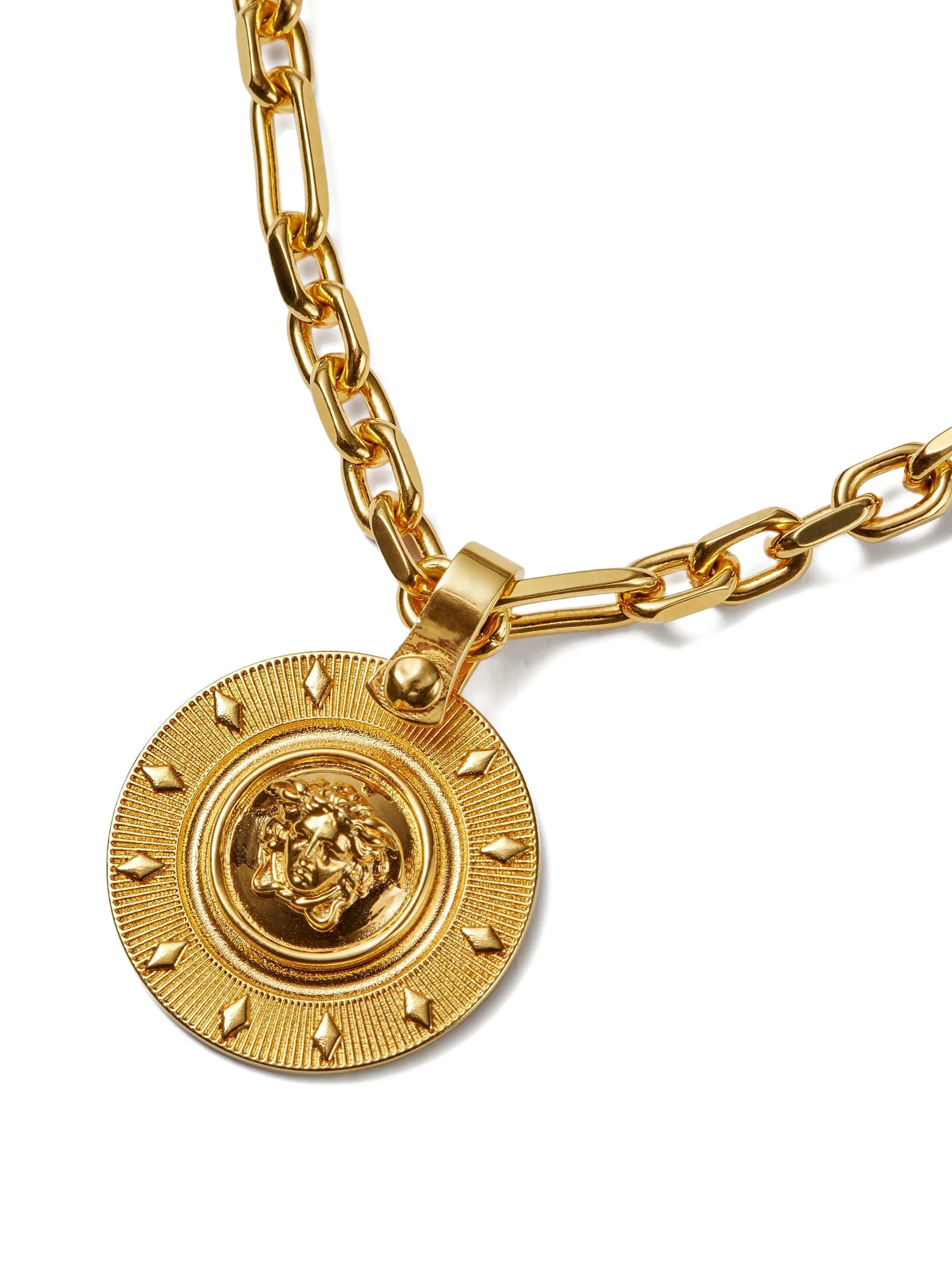 Versace Medusa - pendant chain necklace