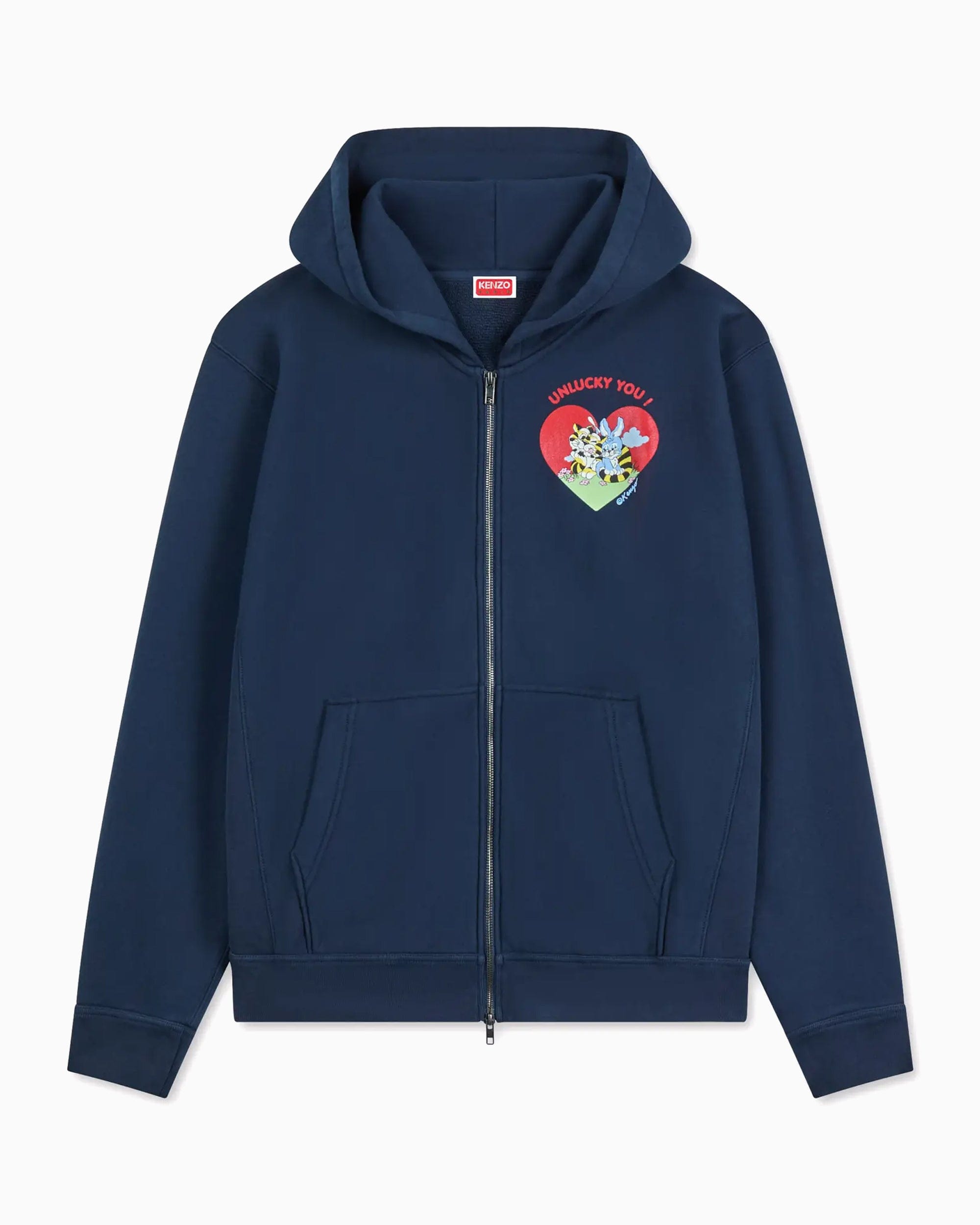 Kenzo Sudadera con cremallera Kenzo Cartoon para hombre