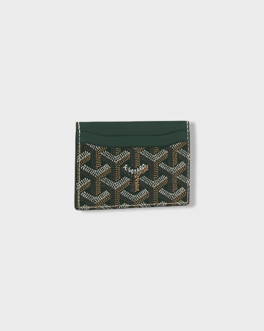 Goyard Limited Edition Sulpice Card Wallet Dark Green