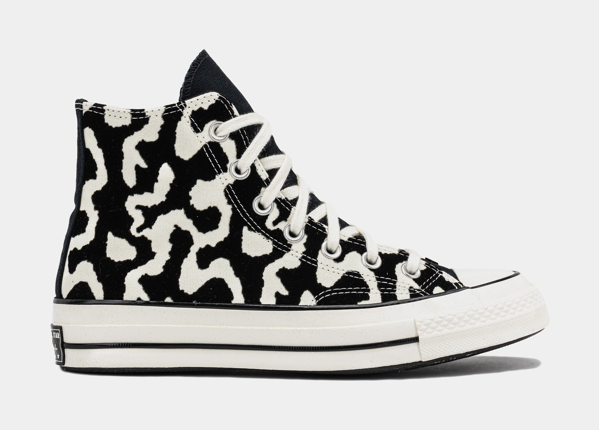Converse Chuck 70 HI Womens Lifestyle Shoes (Black/Beige)