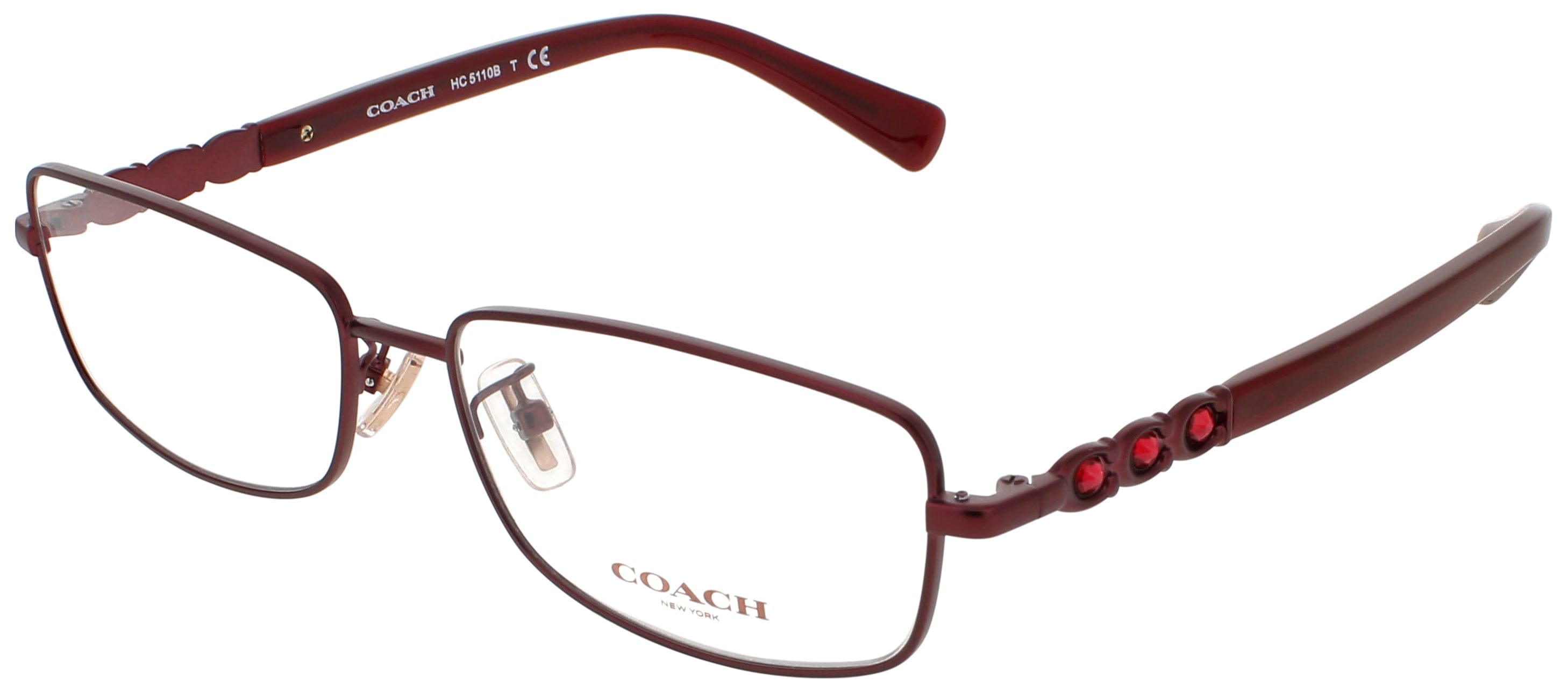 Coach Optical Glasses Burgundy