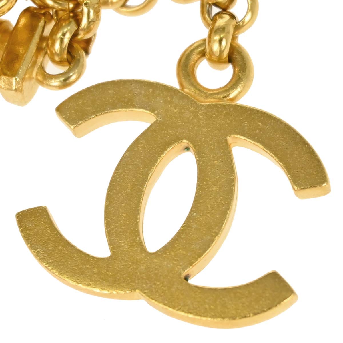 Chanel Chain Necklace Icon Gold 96P