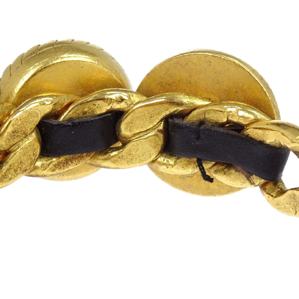 Chanel Gold Bracelet Bangle Accessories 95P