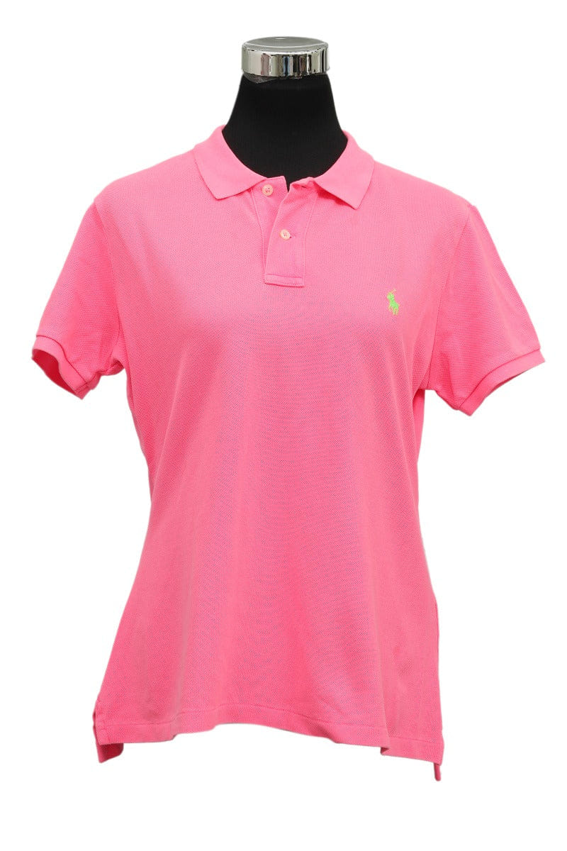 Polo Ralph Lauren Xl Fluroscent Pink Polo T-Shirt