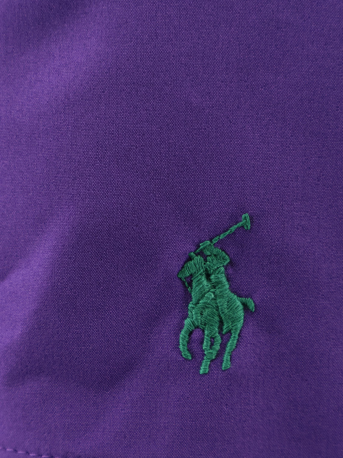 POLO RALPH Lauren Nylon swim trunks with embroidered logo