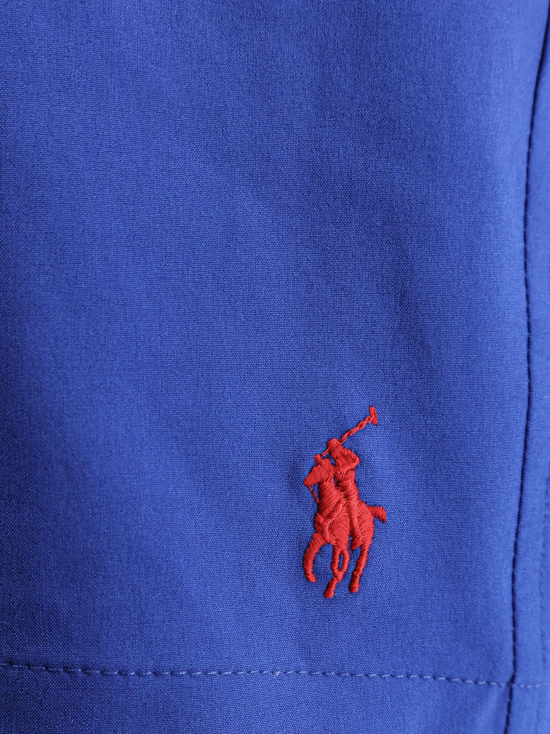 POLO RALPH Lauren Recycled nylon swim trunks with embroidered logo on the front