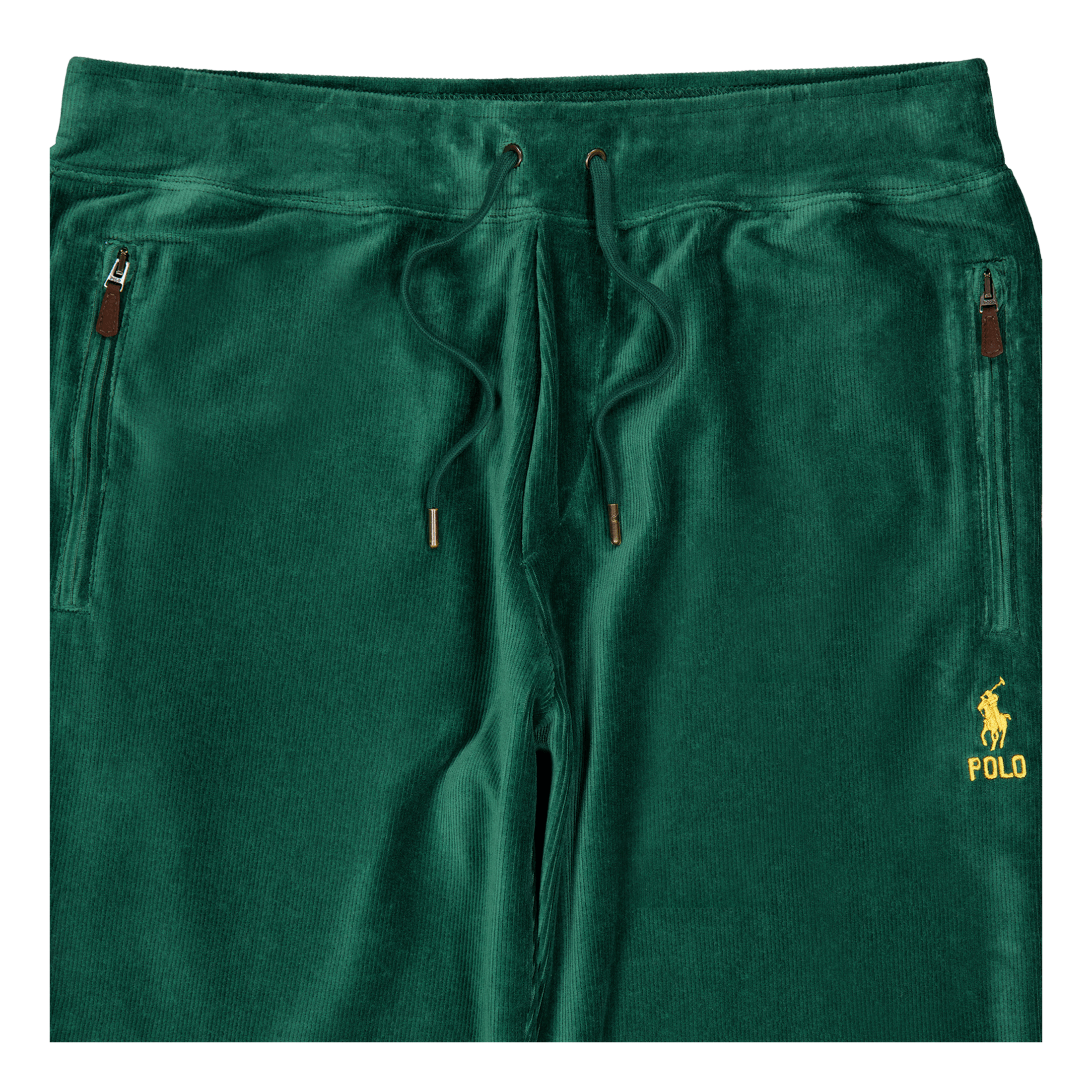 Polo Ralph Lauren Corduroy Track Pants 001 Moss Agate