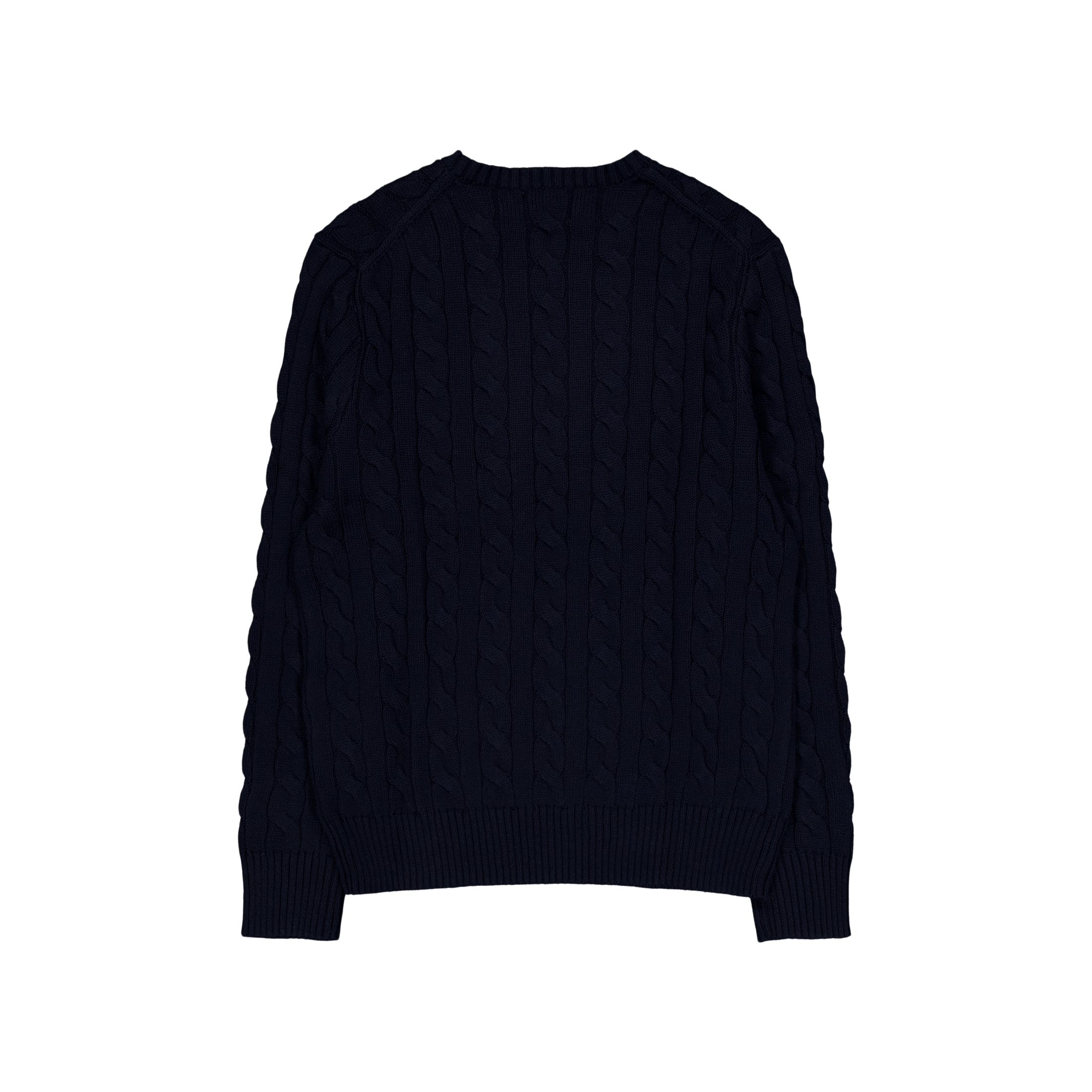 Polo Ralph Lauren Cable - Knit Cotton Sweater Hunter Navy