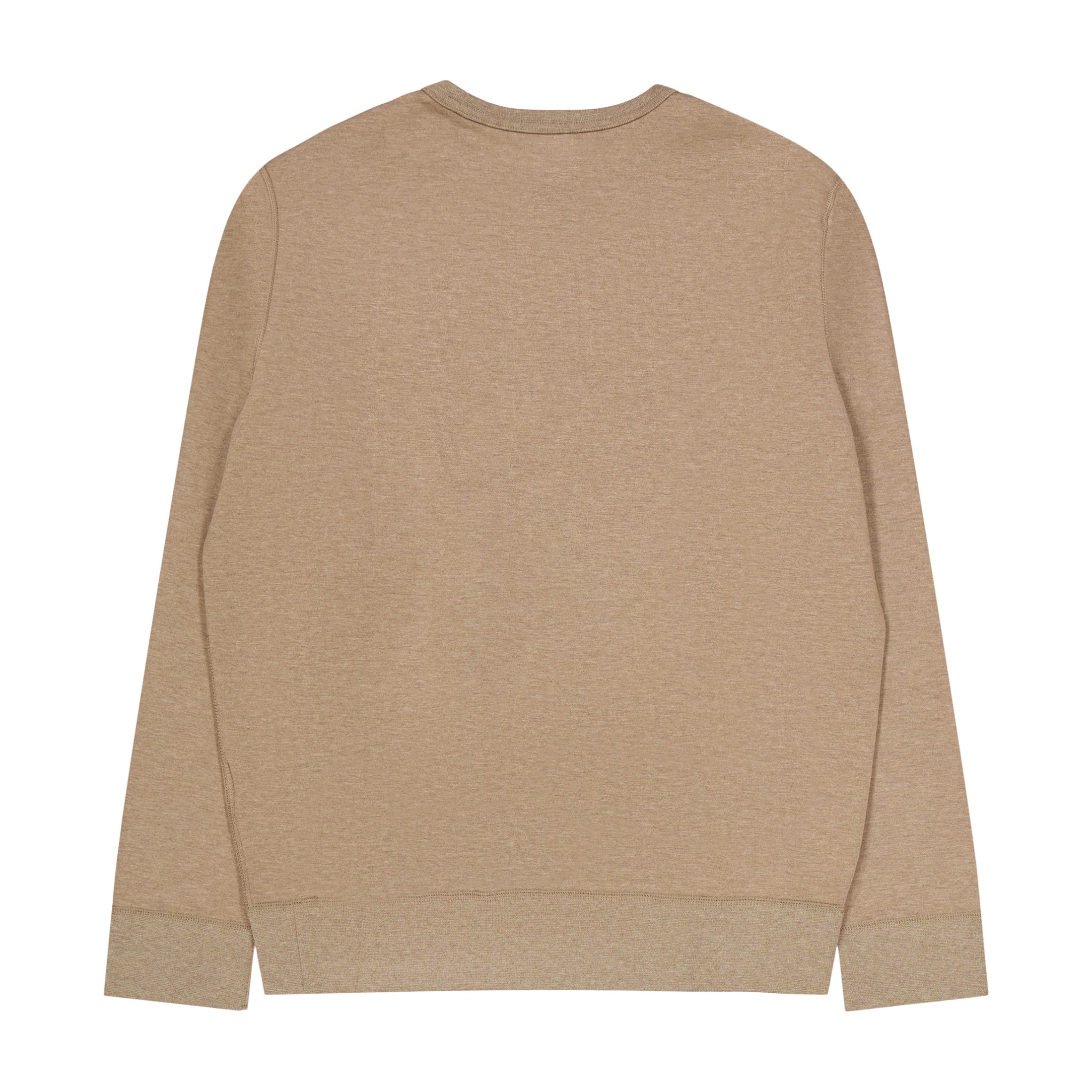 Polo Ralph Lauren Marled Double - Knit Sweatshirt Dark Taupe Heather