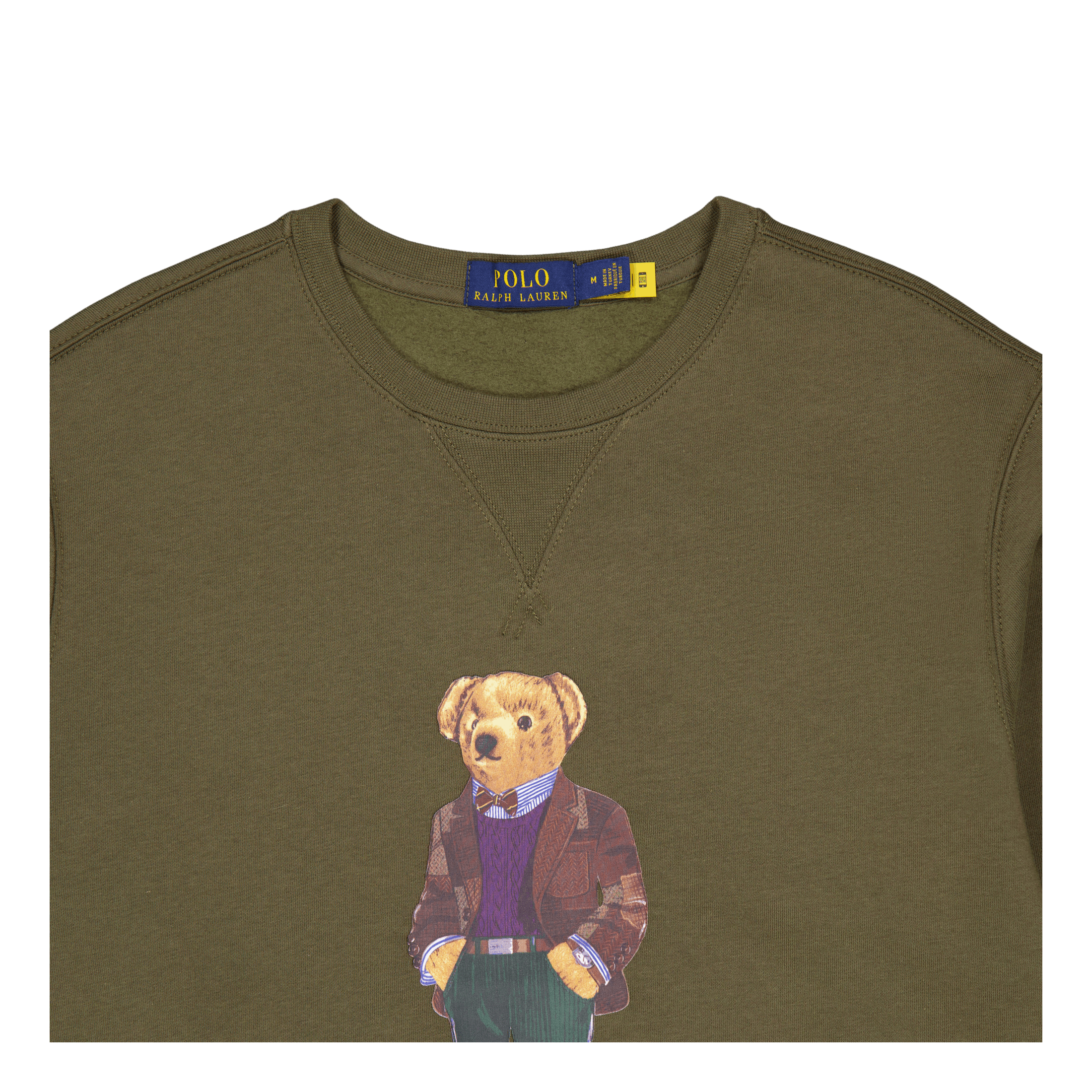 Polo Ralph Lauren Graphic Fleece - lsl - sws Fa23 Expedition Olve Hrtg Bear